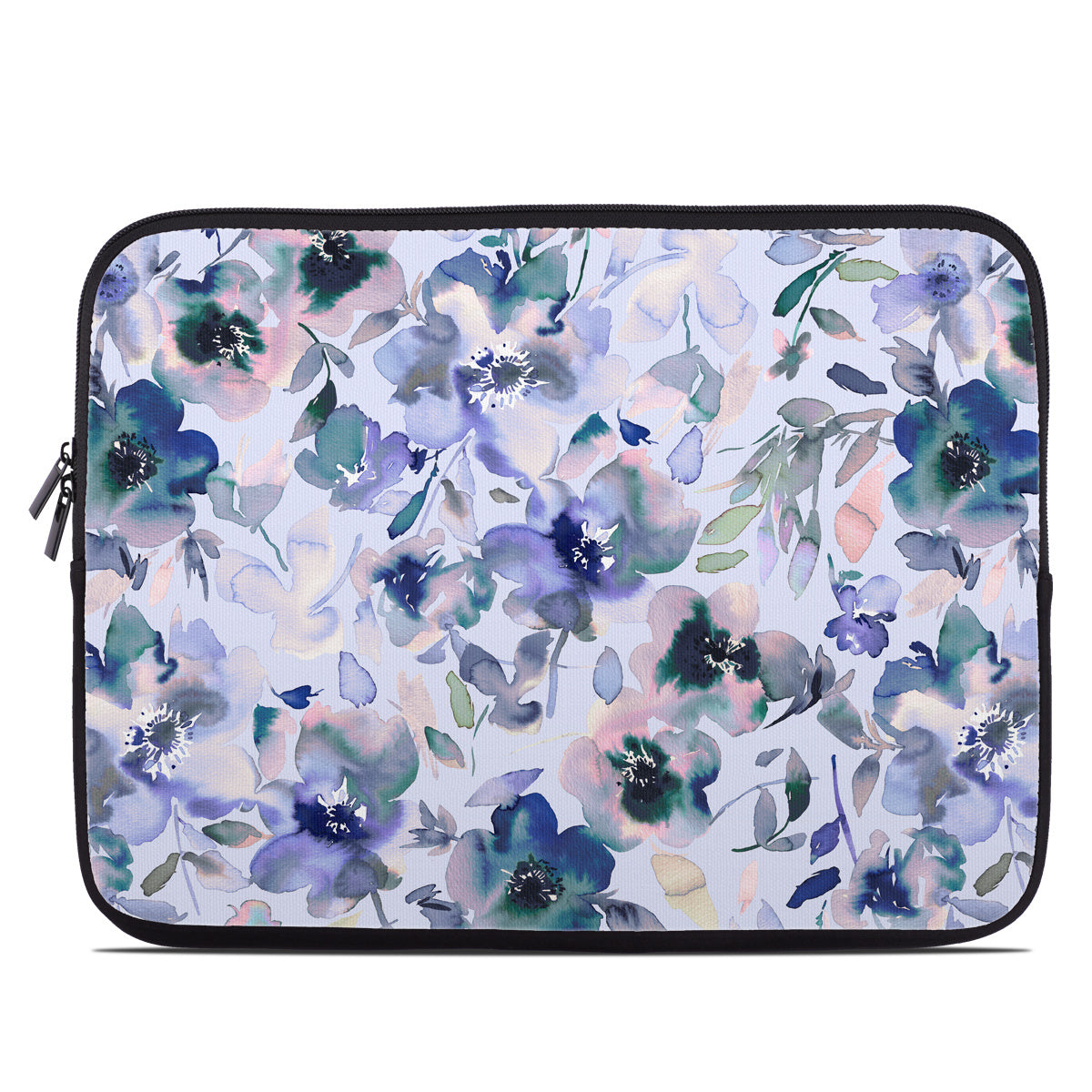 Aquatic Artistic Flowers - Laptop Sleeve