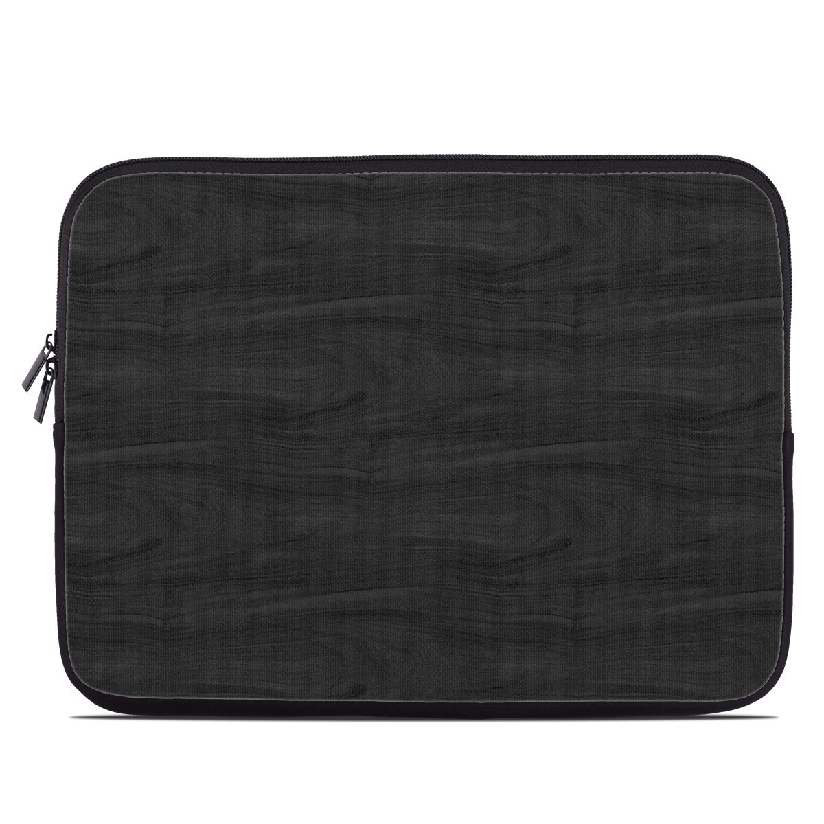 Black Woodgrain - Laptop Sleeve
