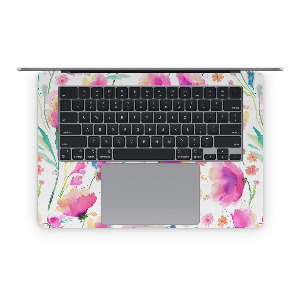 Abstract Pink Poppies - Apple MacBook Skin
