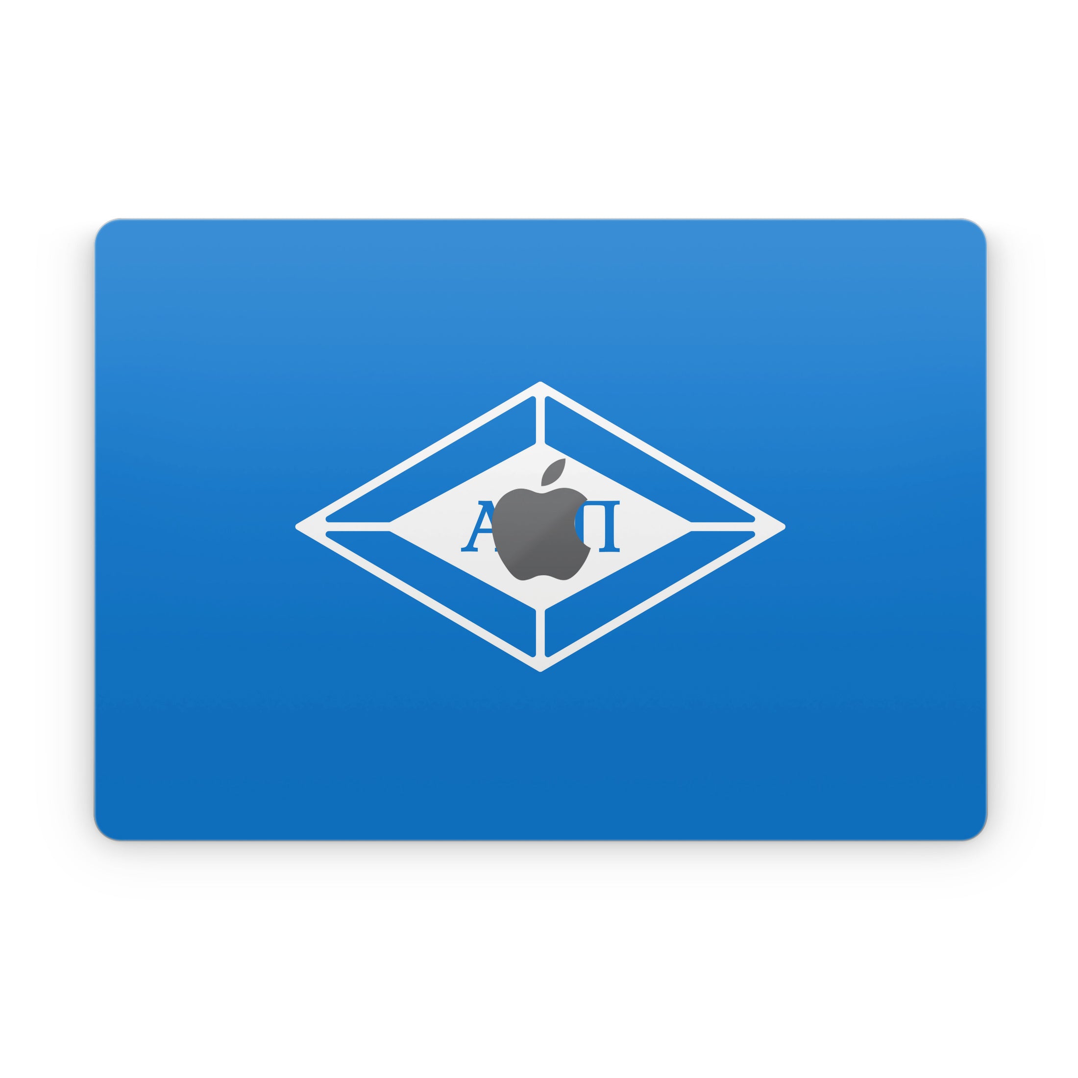 Alpha Delta Pi Diamond Letters Azure - Apple MacBook Skin