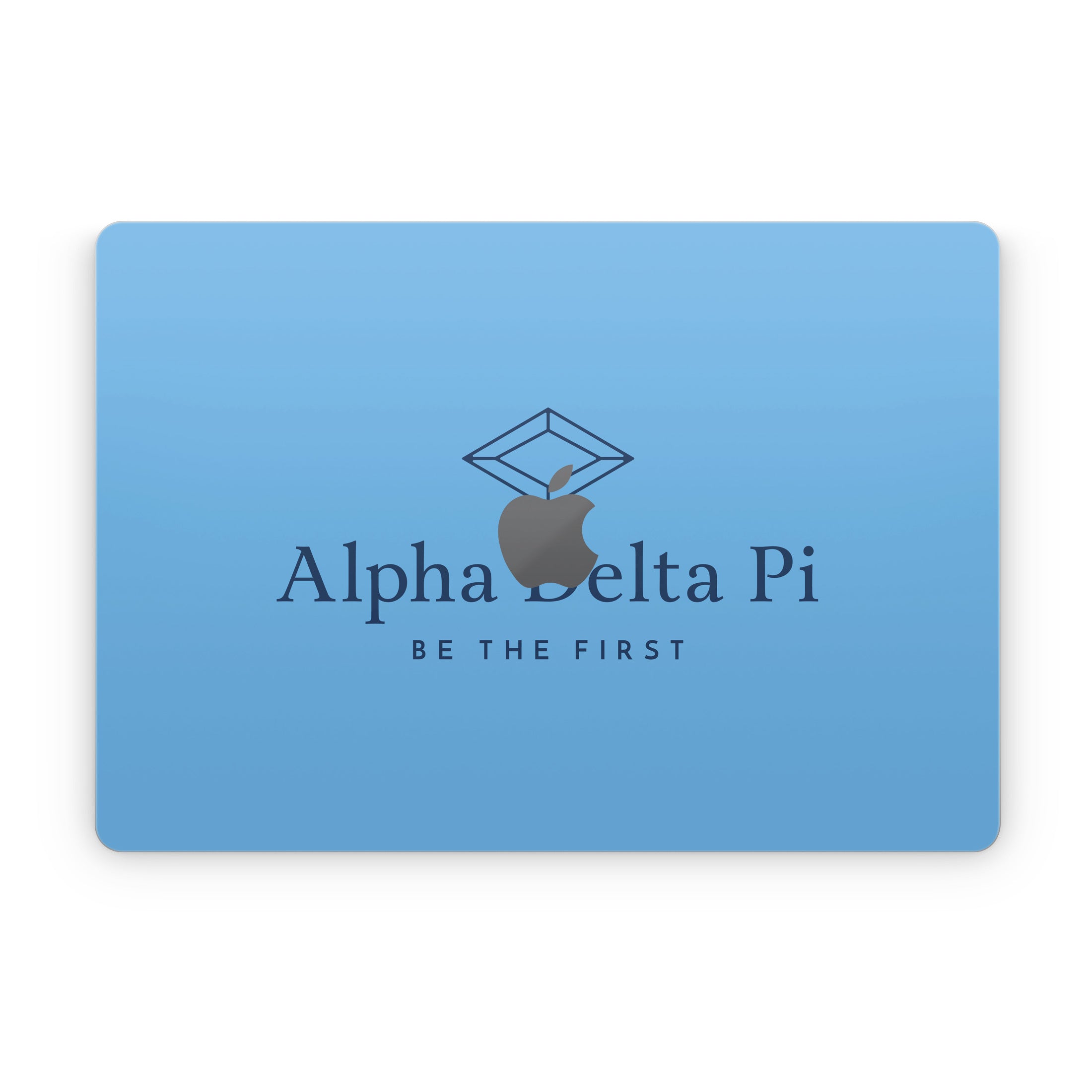 Alpha Delta Pi Primary Logo Adelphean Blue - Apple MacBook Skin