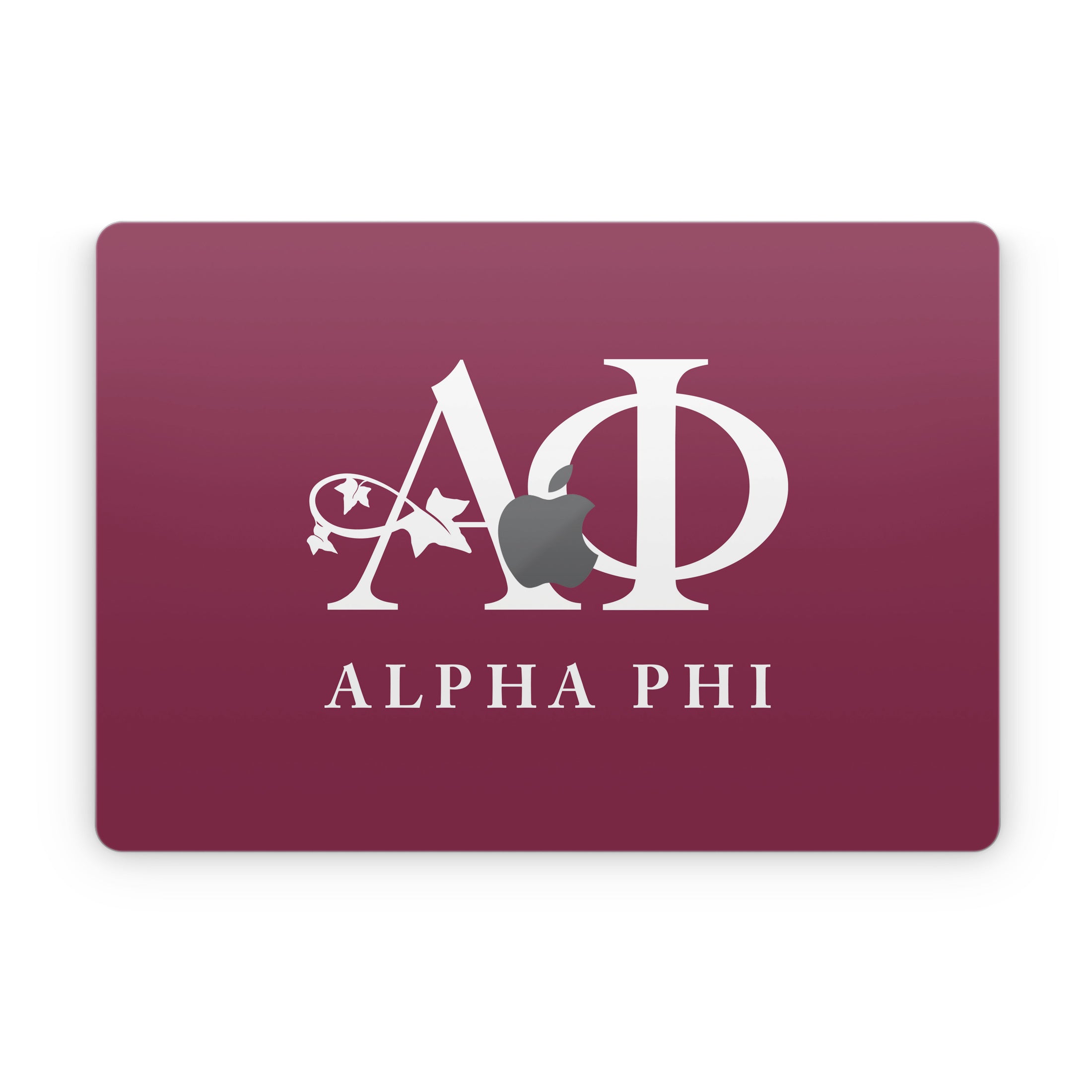 Alpha Phi Bordeaux - Apple MacBook Skin