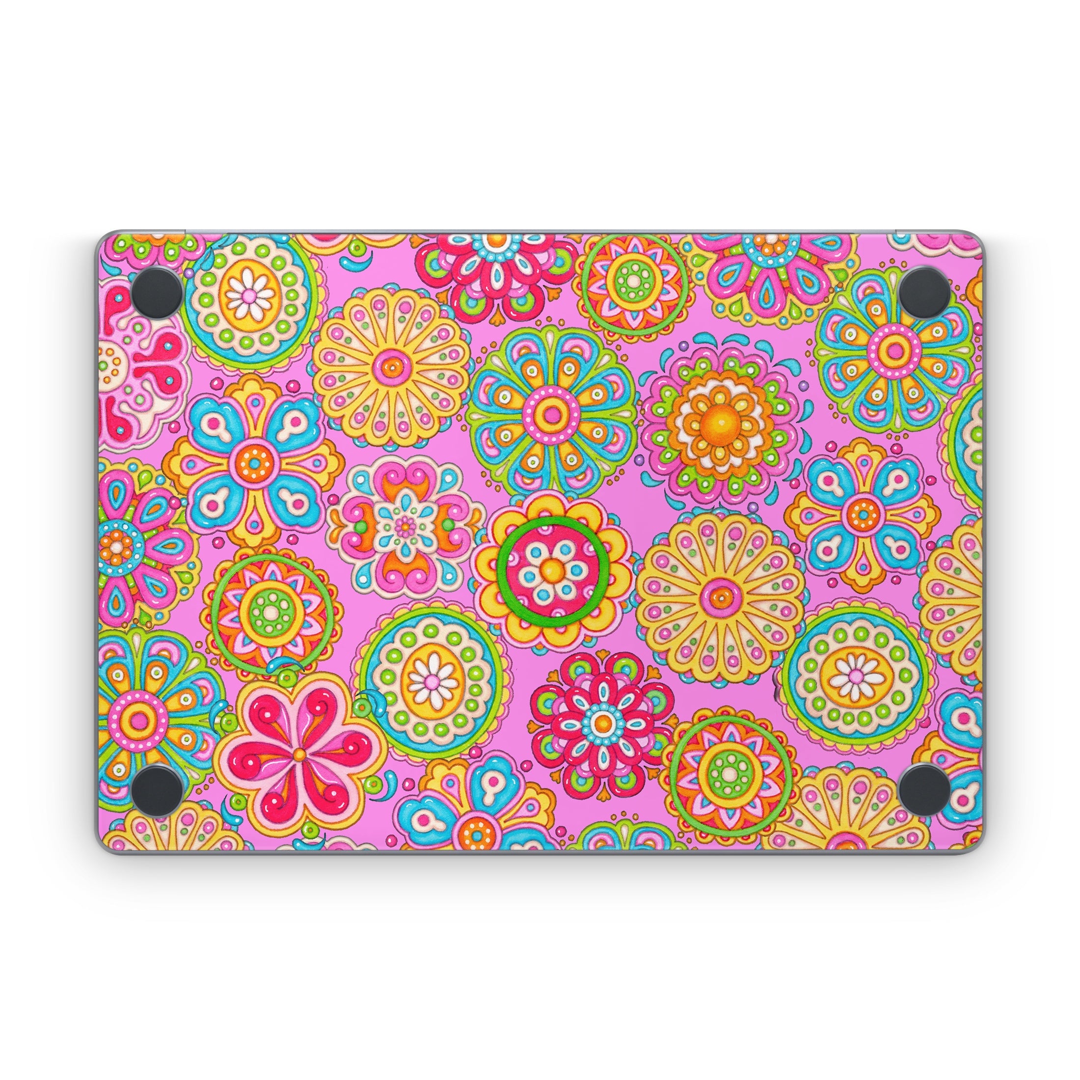 Bright Flowers - Apple MacBook Skin