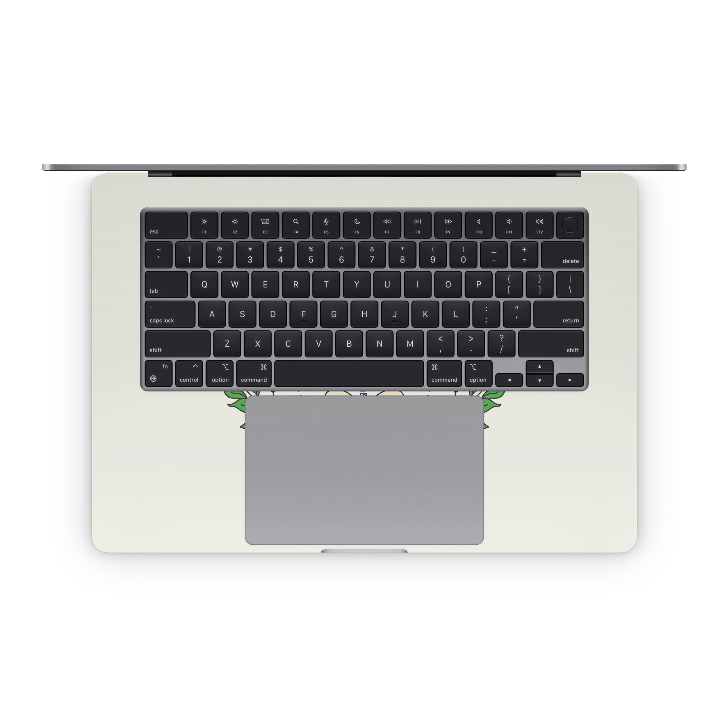 Chi Omega Crest Cream - Apple MacBook Skin
