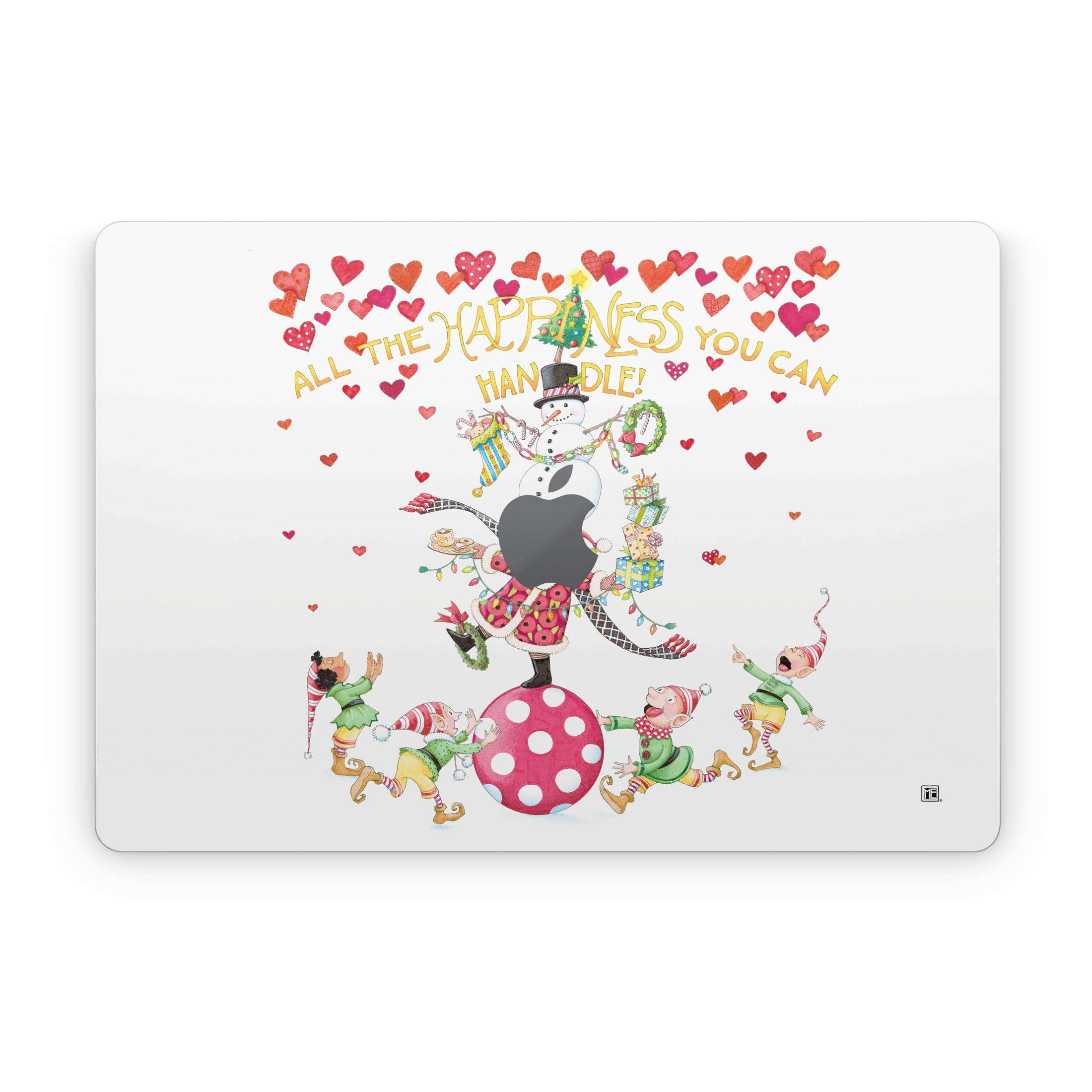 Christmas Circus - Apple MacBook Skin