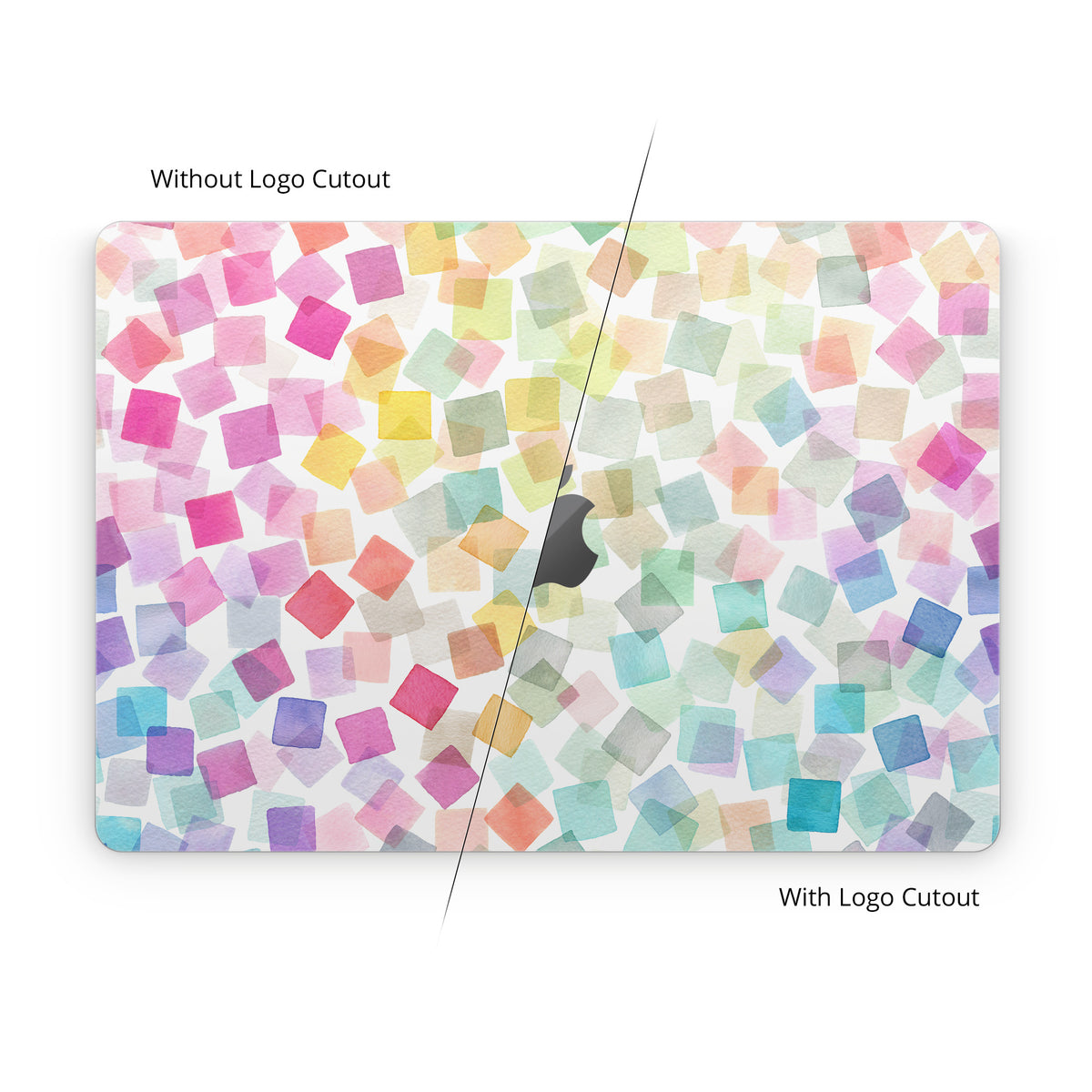 Confetti Squares - Apple MacBook Skin