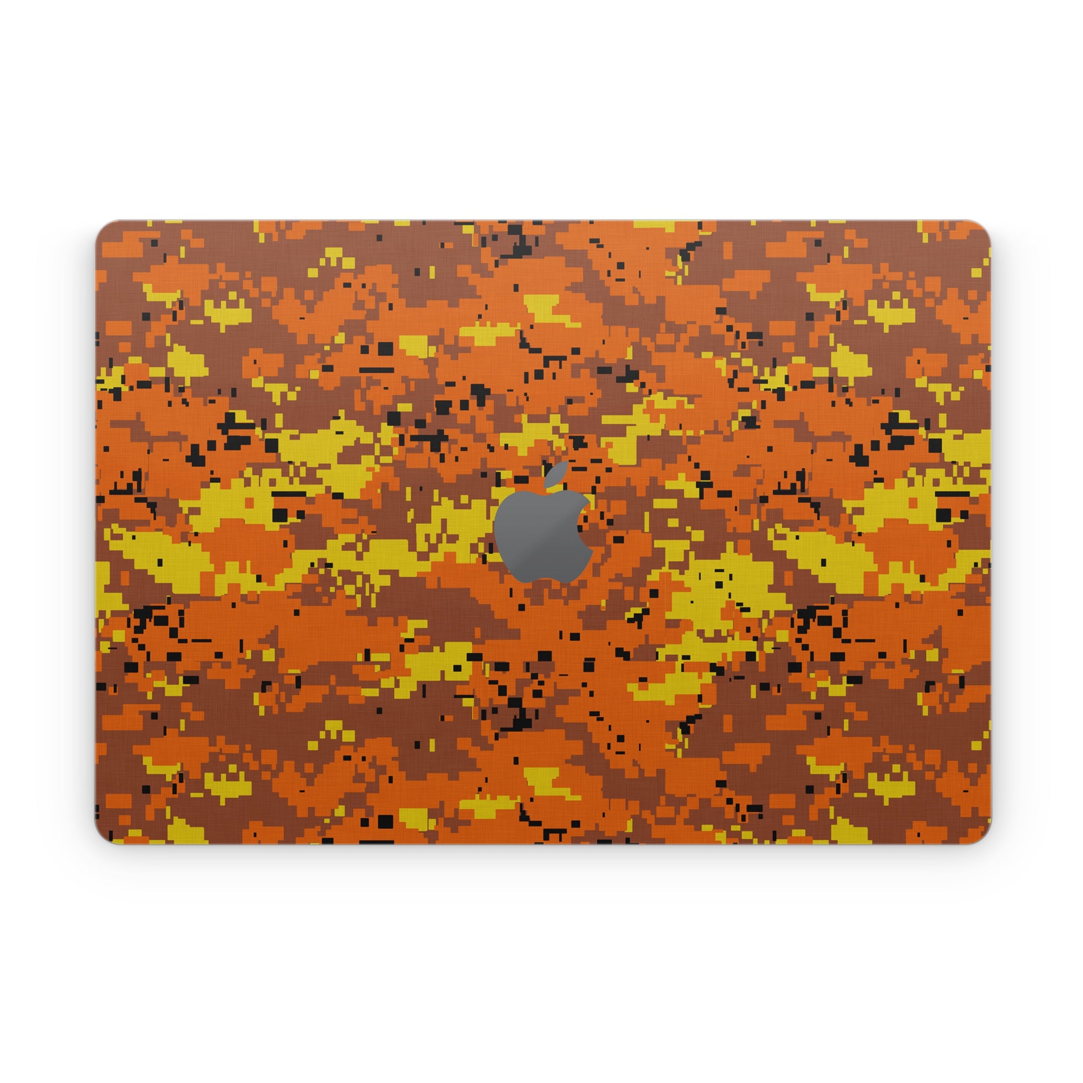 Digital Orange Camo - Apple MacBook Skin