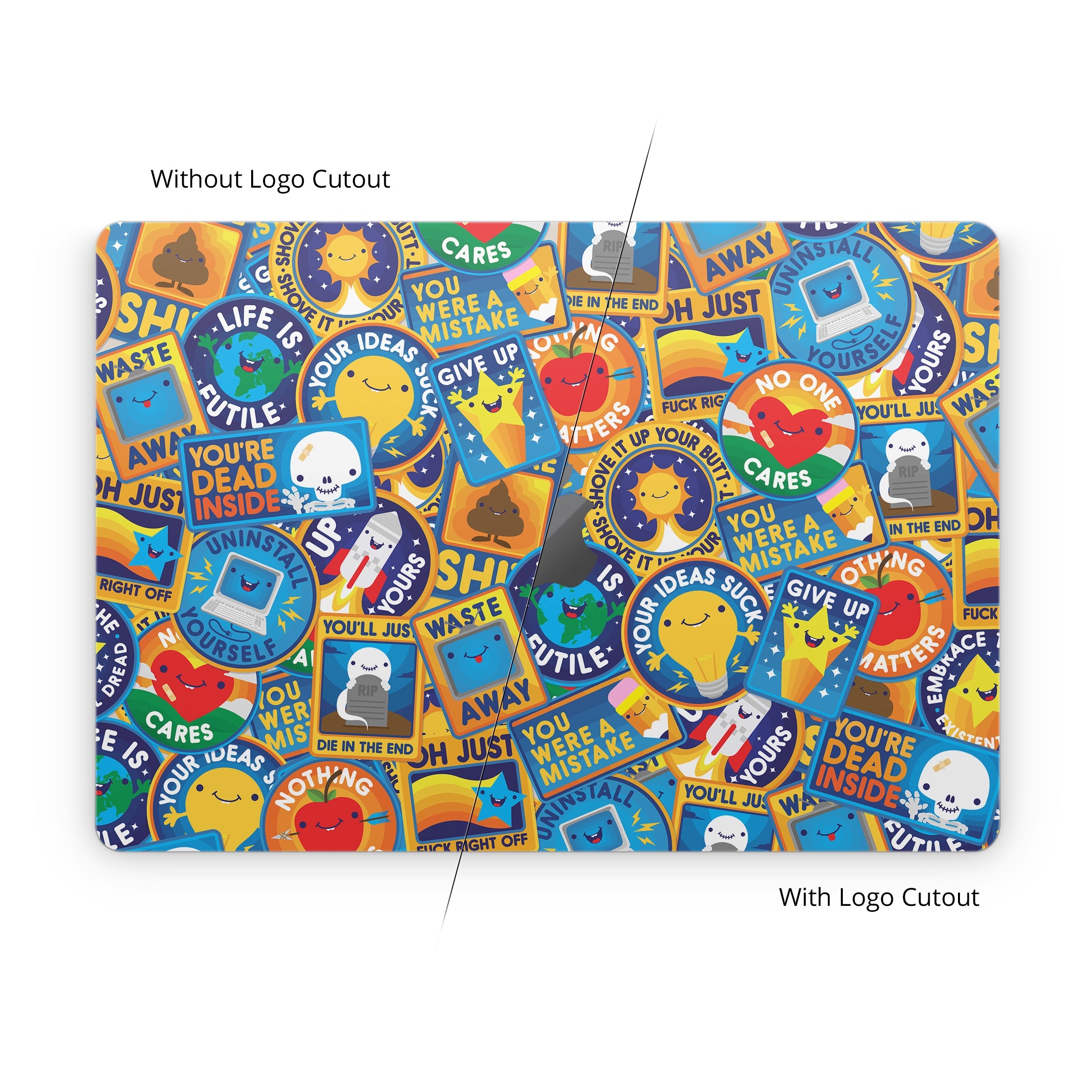 Eff Right Off - Apple MacBook Skin