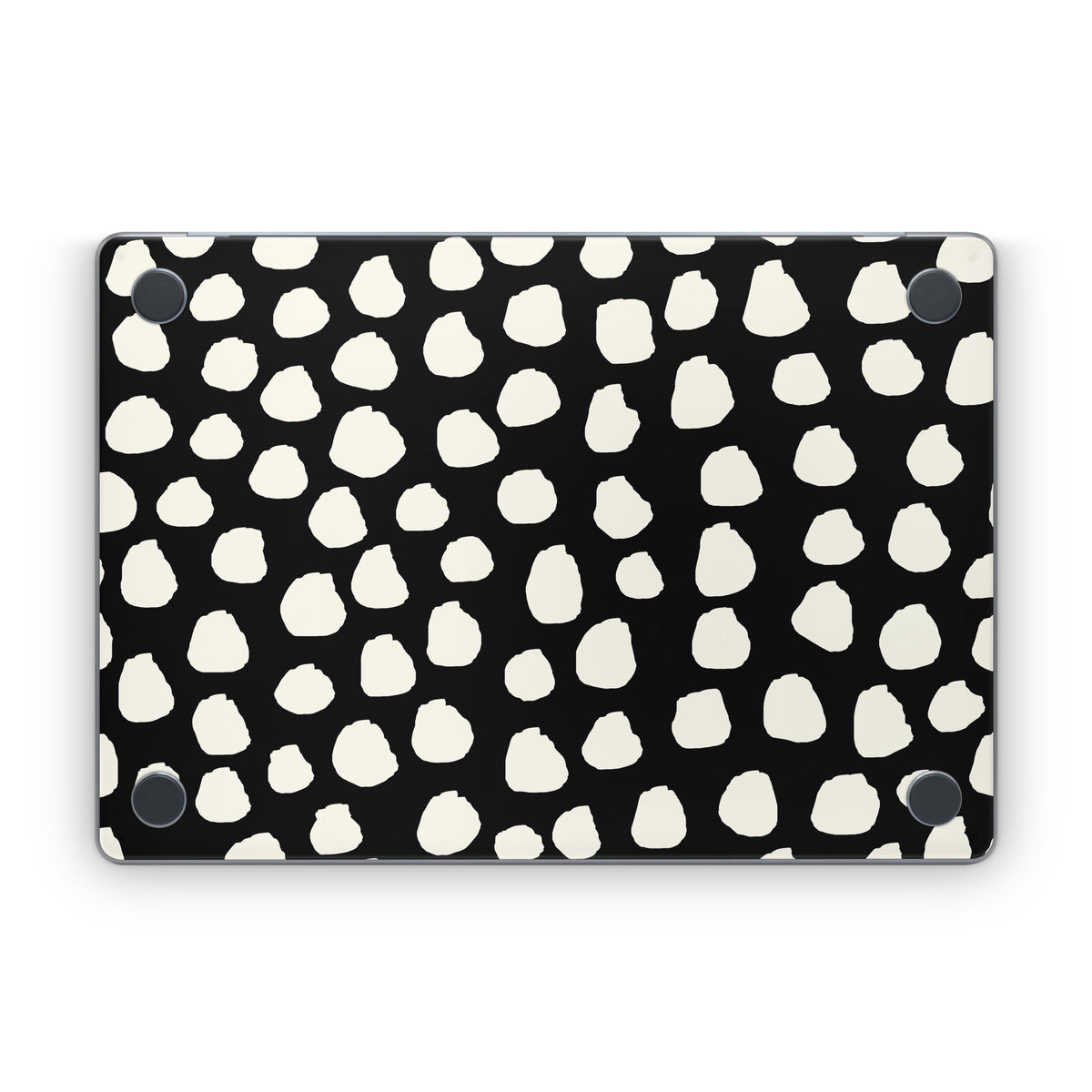 Inky Spots Black - Apple MacBook Skin