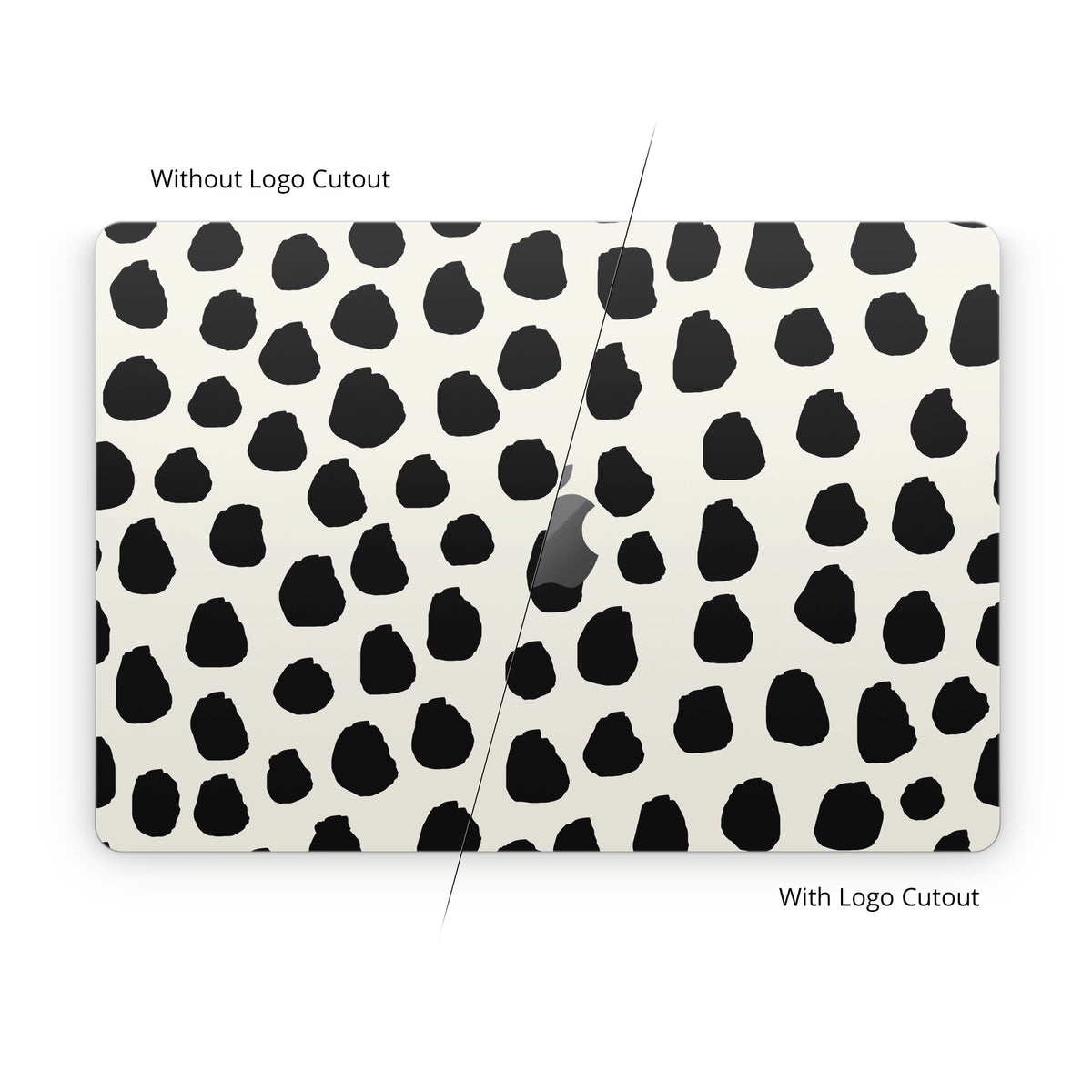 Inky Spots Cream - Apple MacBook Skin