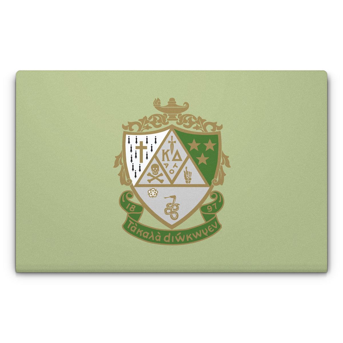 Kappa Delta Crest Light Olive - Apple MacBook Skin