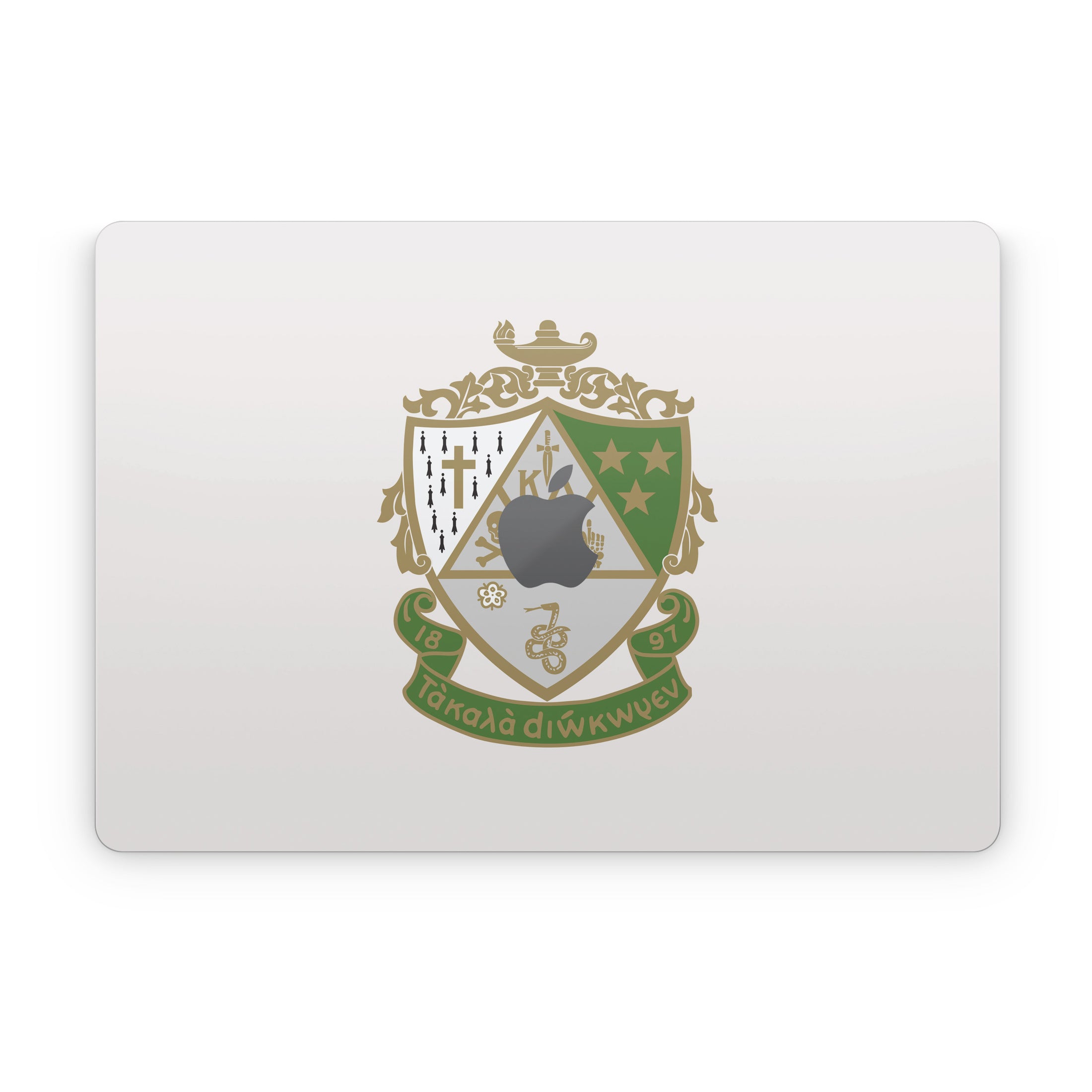 Kappa Delta Crest Pearl White - Apple MacBook Skin