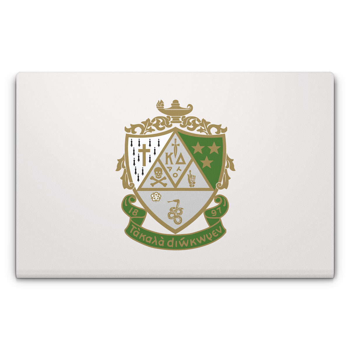 Kappa Delta Crest Pearl White - Apple MacBook Skin