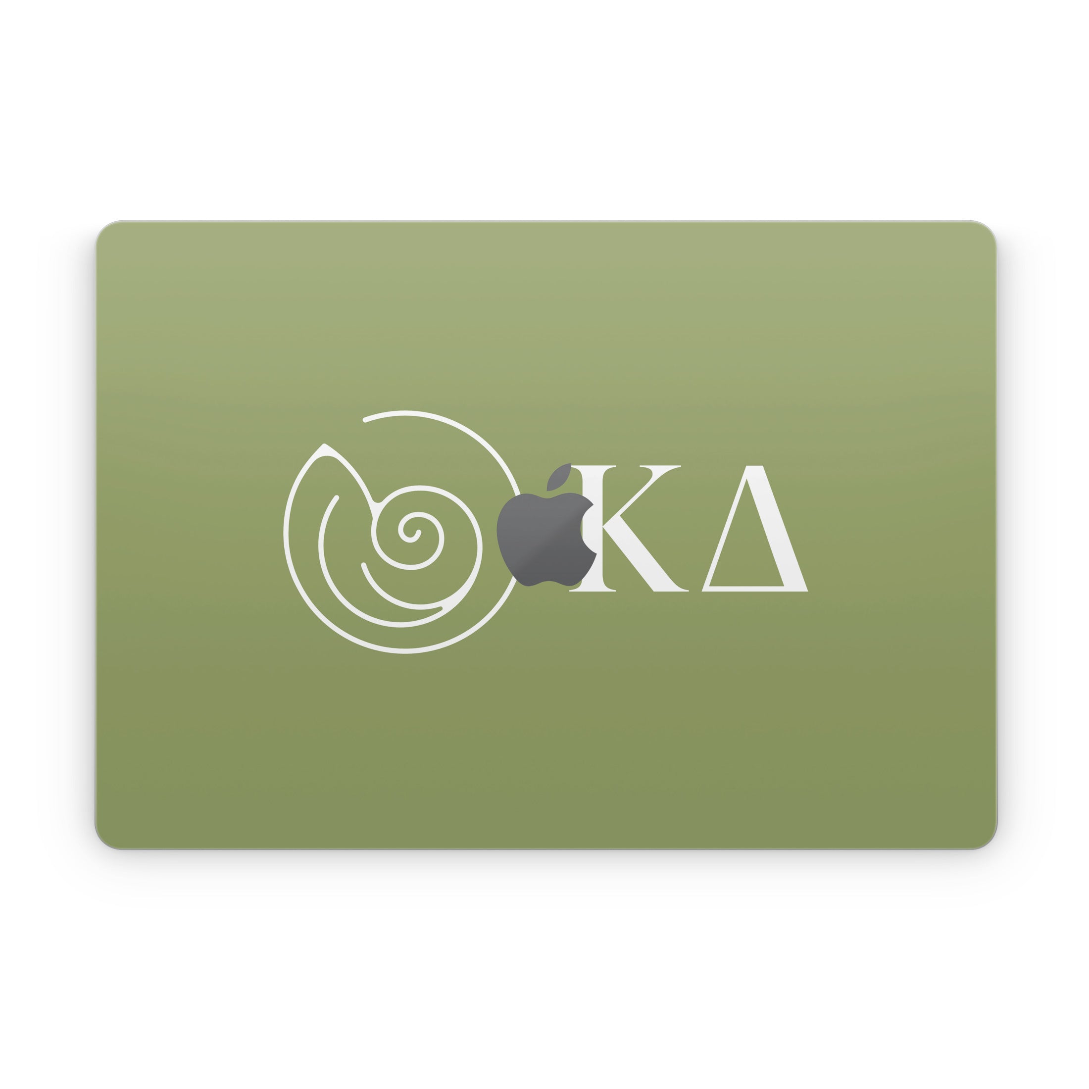 Kappa Delta Greek Letters KD Olive - Apple MacBook Skin