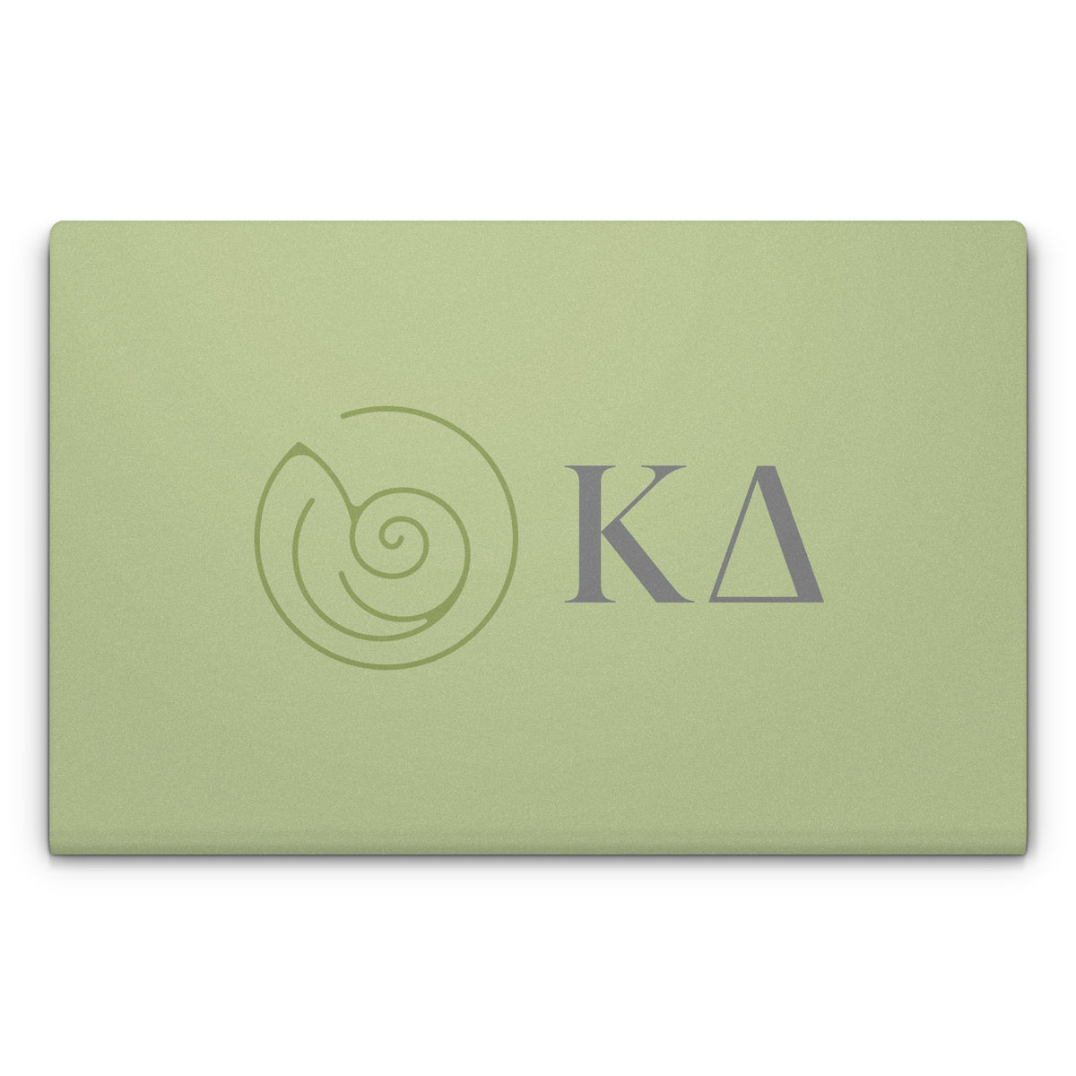 Kappa Delta Greek Letters Light Olive - Apple MacBook Skin