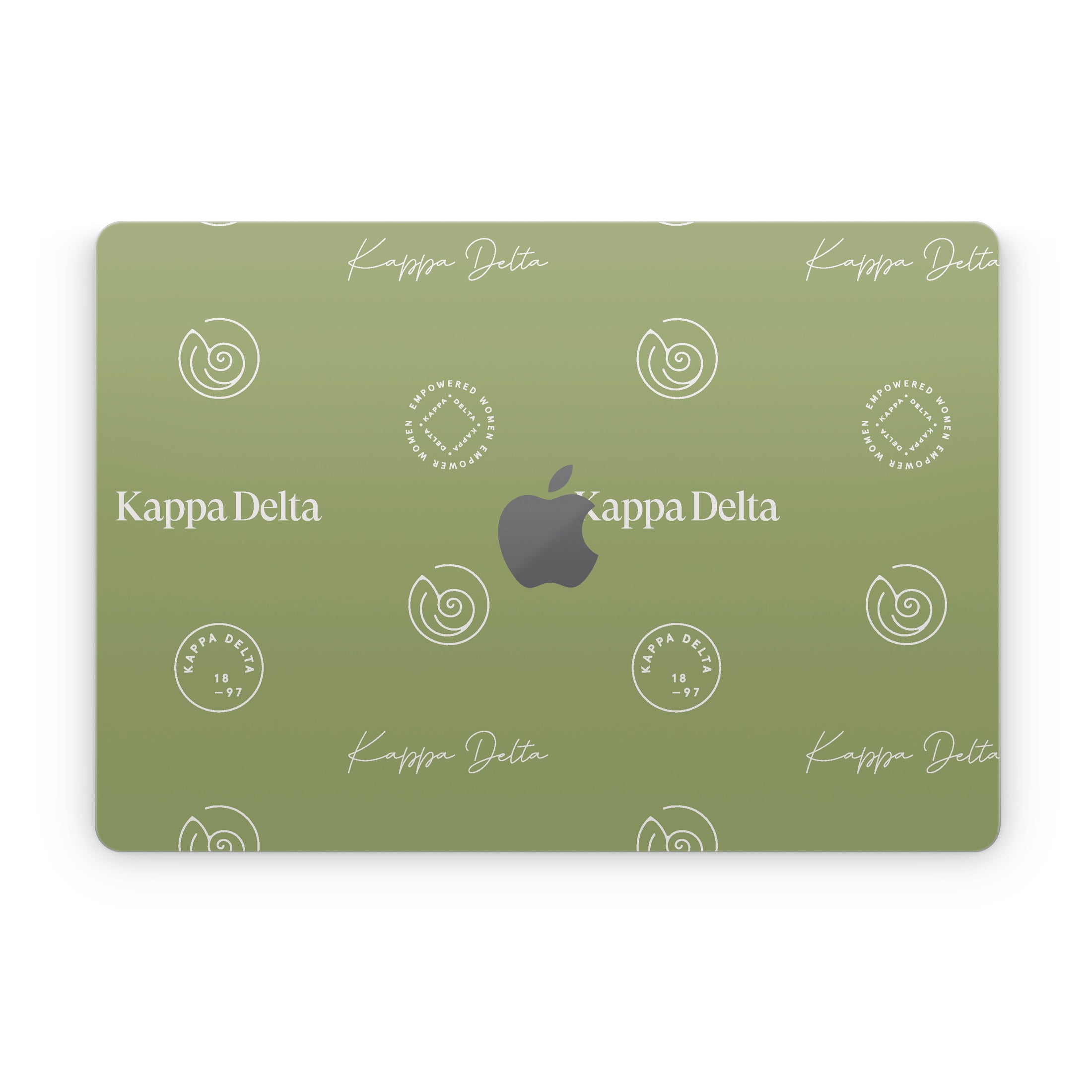 Kappa Delta Pattern - Apple MacBook Skin