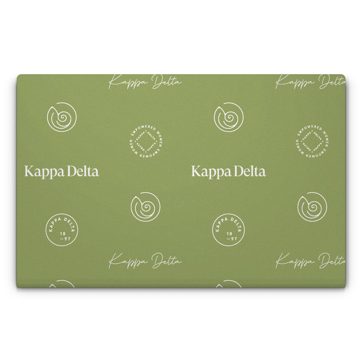 Kappa Delta Pattern - Apple MacBook Skin