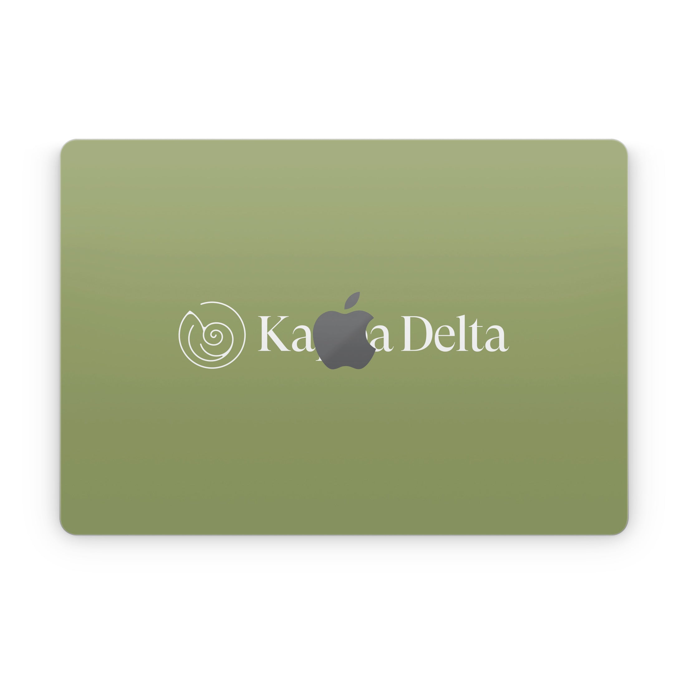 Kappa Delta Secondary Logo KD Olive - Apple MacBook Skin