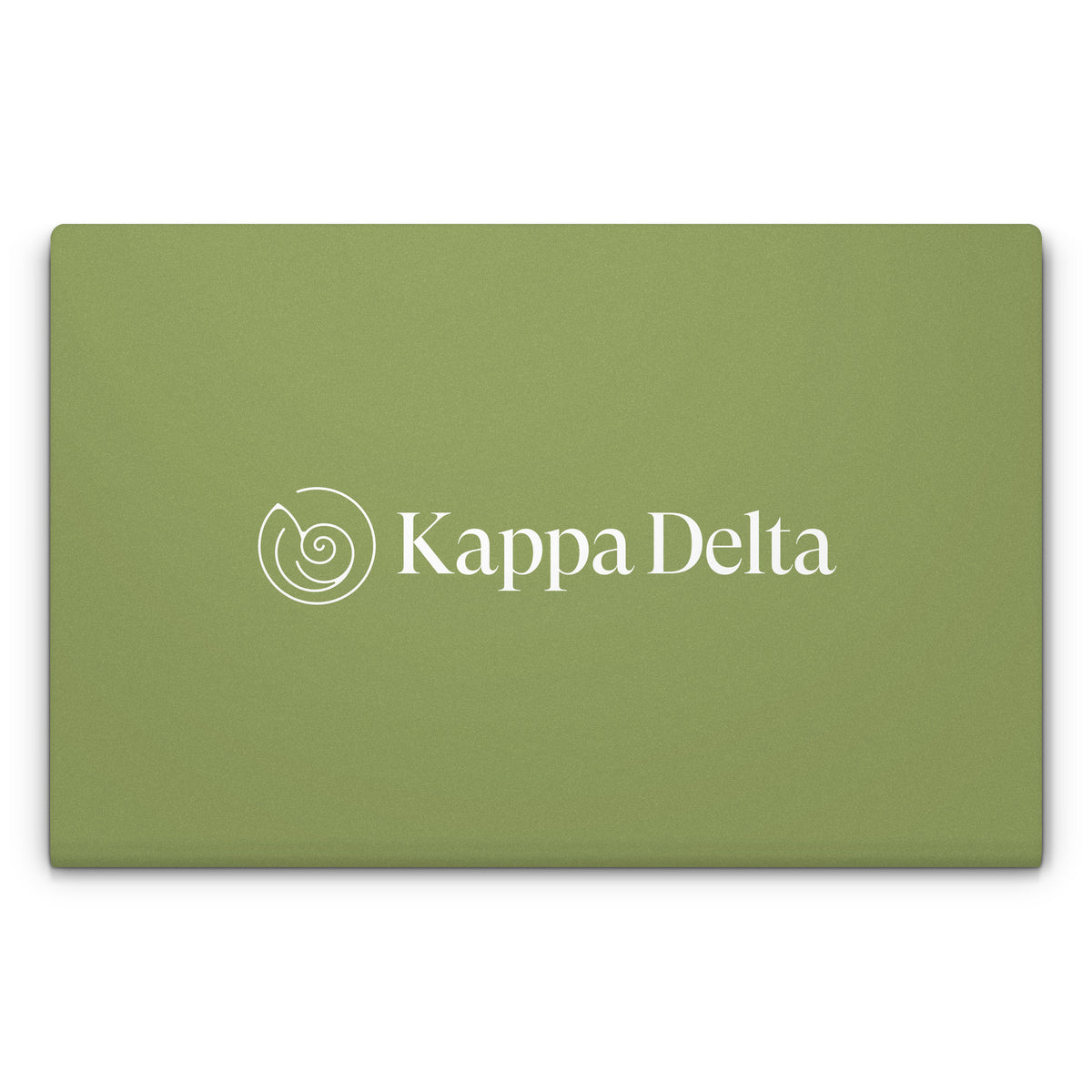 Kappa Delta Secondary Logo KD Olive - Apple MacBook Skin