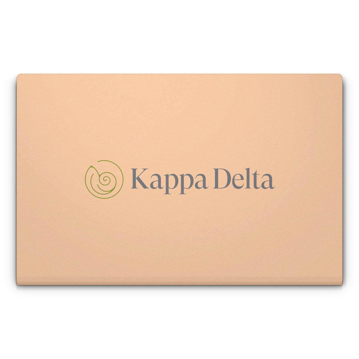 Kappa Delta Secondary Logo Empowered Peach - Apple MacBook Skin
