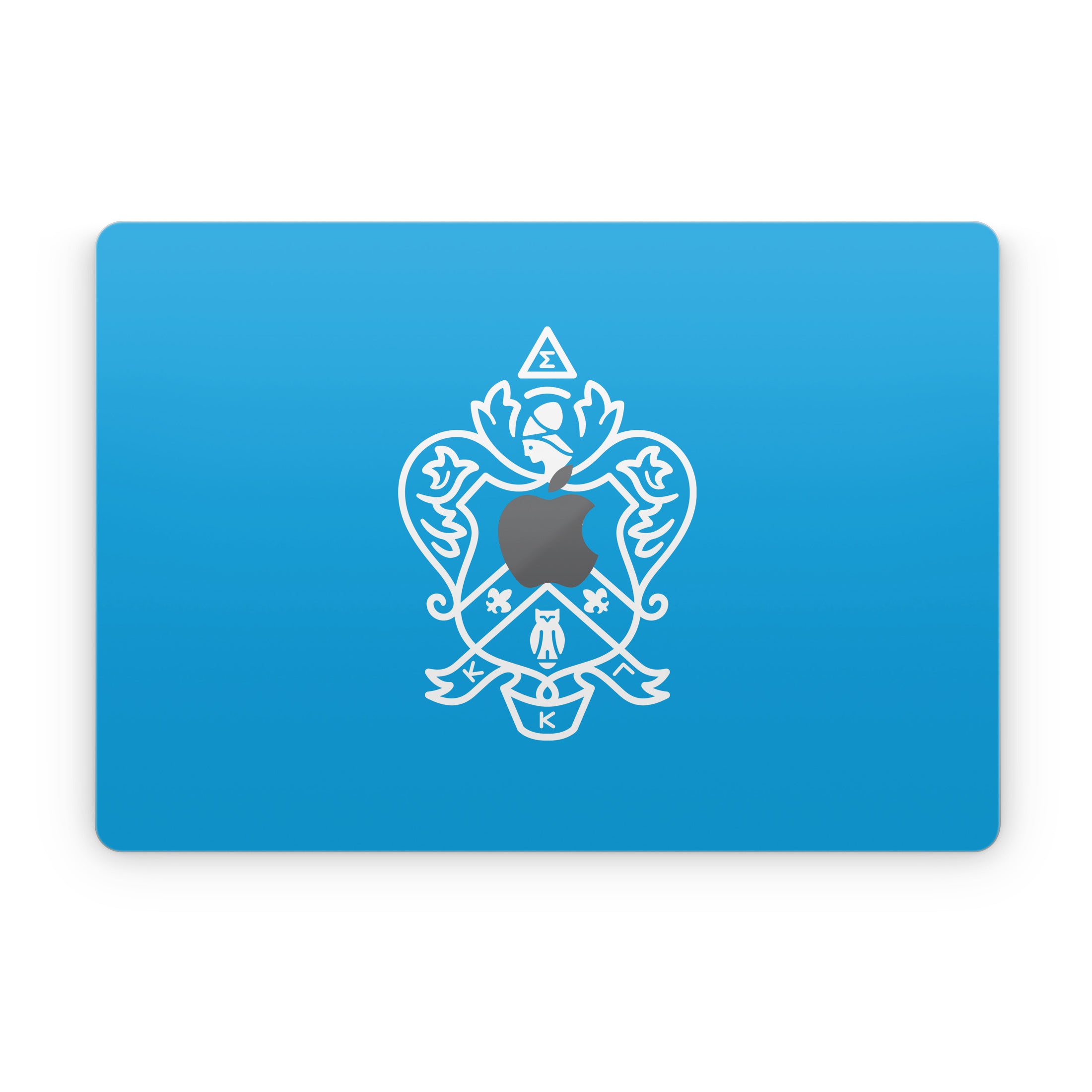 Kappa Kappa Gamma Coat of Arms Gamma Blue - Apple MacBook Skin