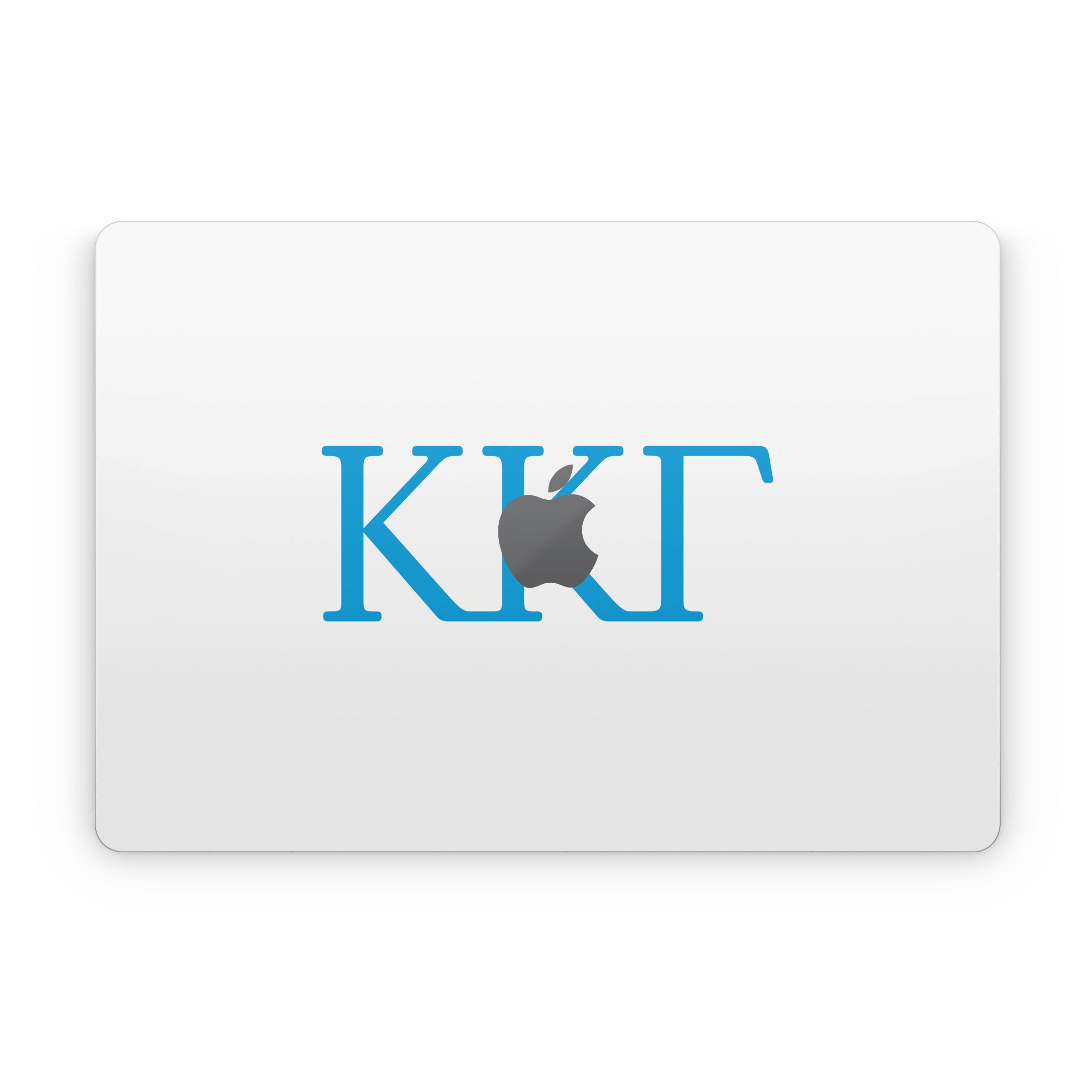 Kappa Kappa Gamma Greek Letters White - Apple MacBook Skin