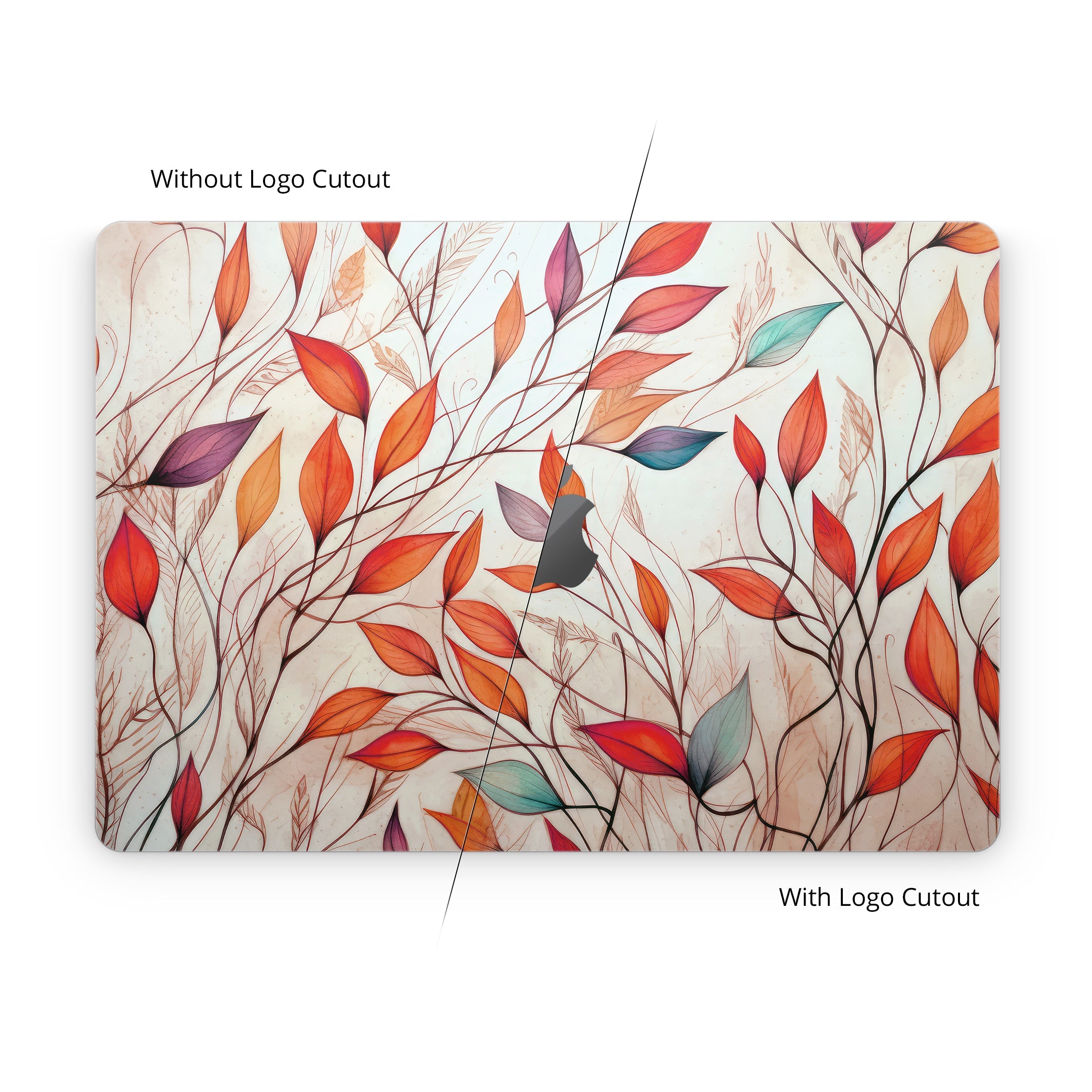 Leaf Sketches - Apple MacBook Skin