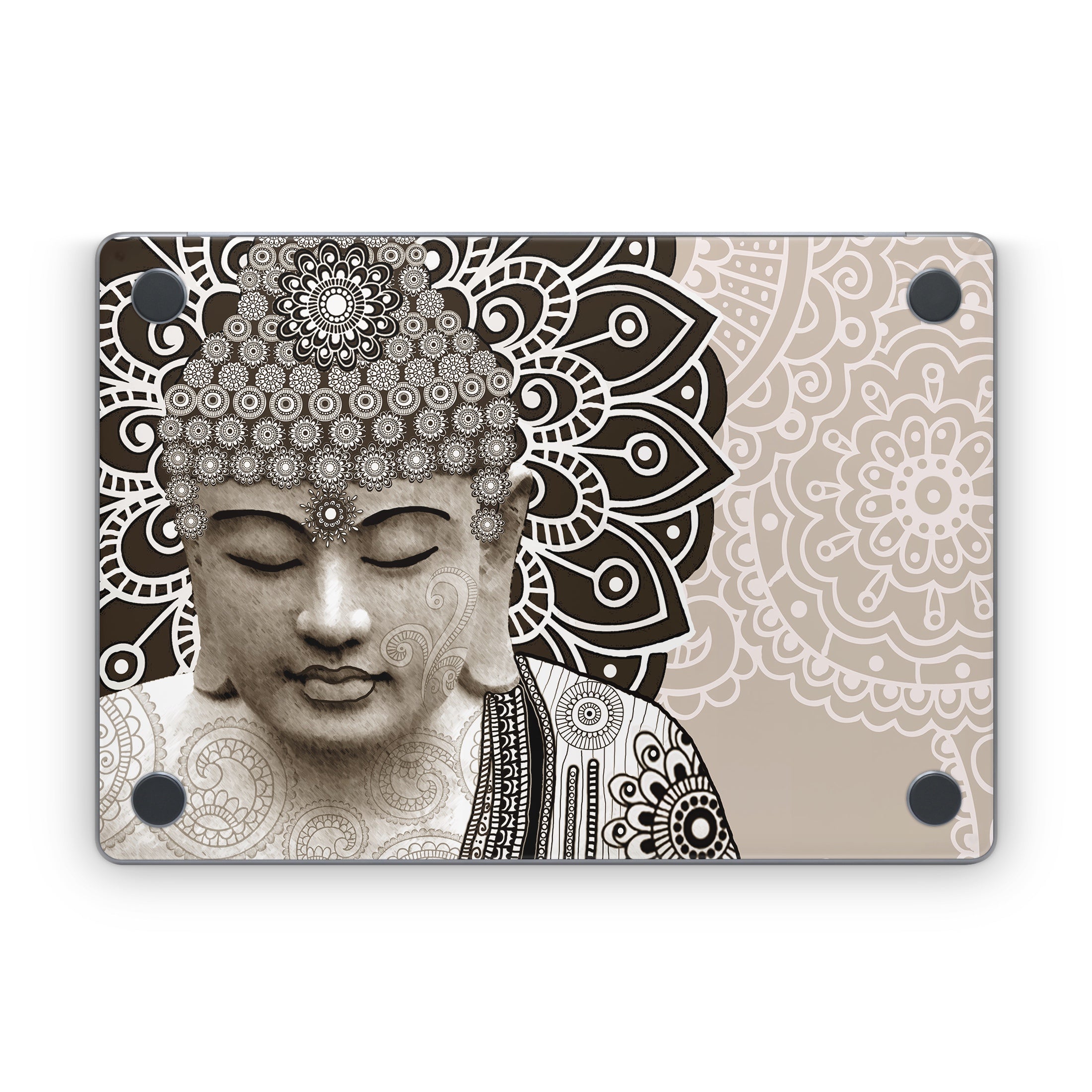 Meditation Mehndi - Apple MacBook Skin