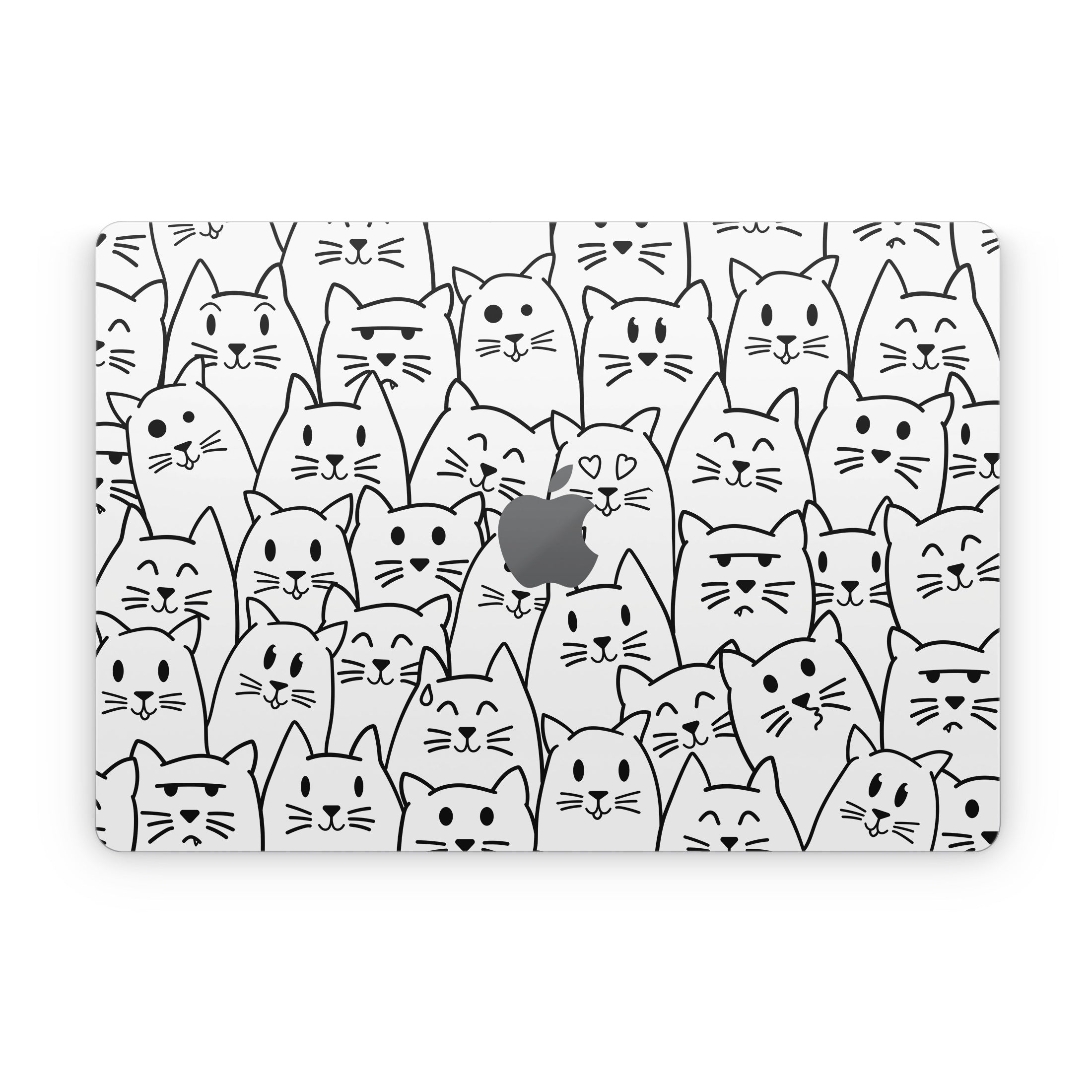 Moody Cats - Apple MacBook Skin