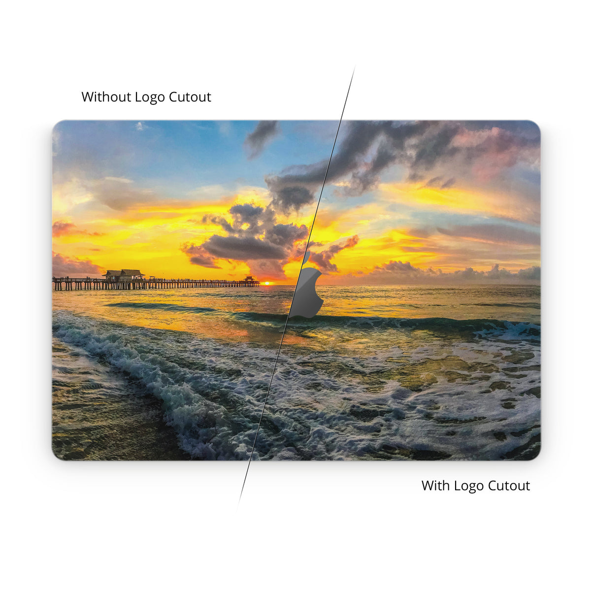 Naples Pier - Apple MacBook Skin