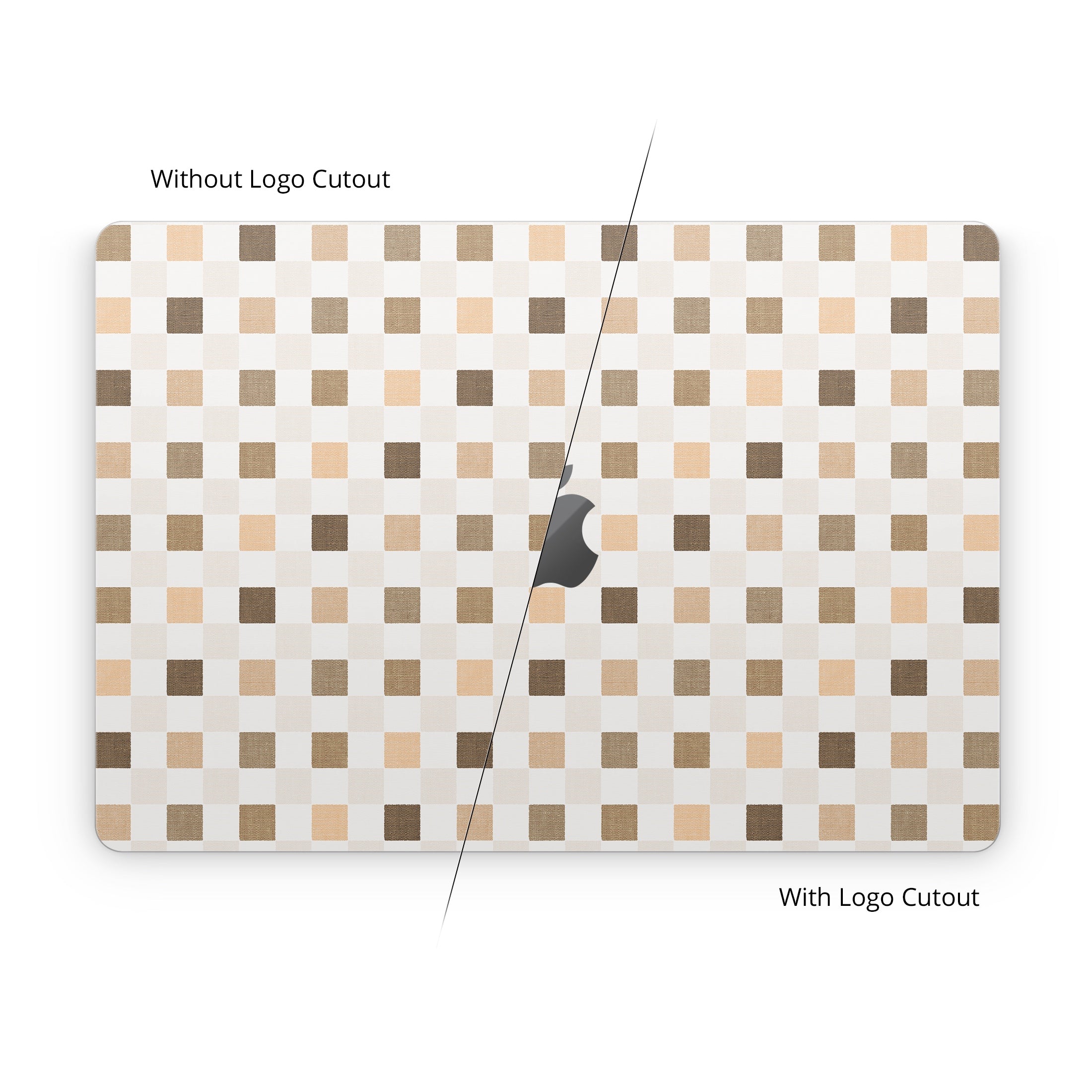 Neutral Checker - Apple MacBook Skin