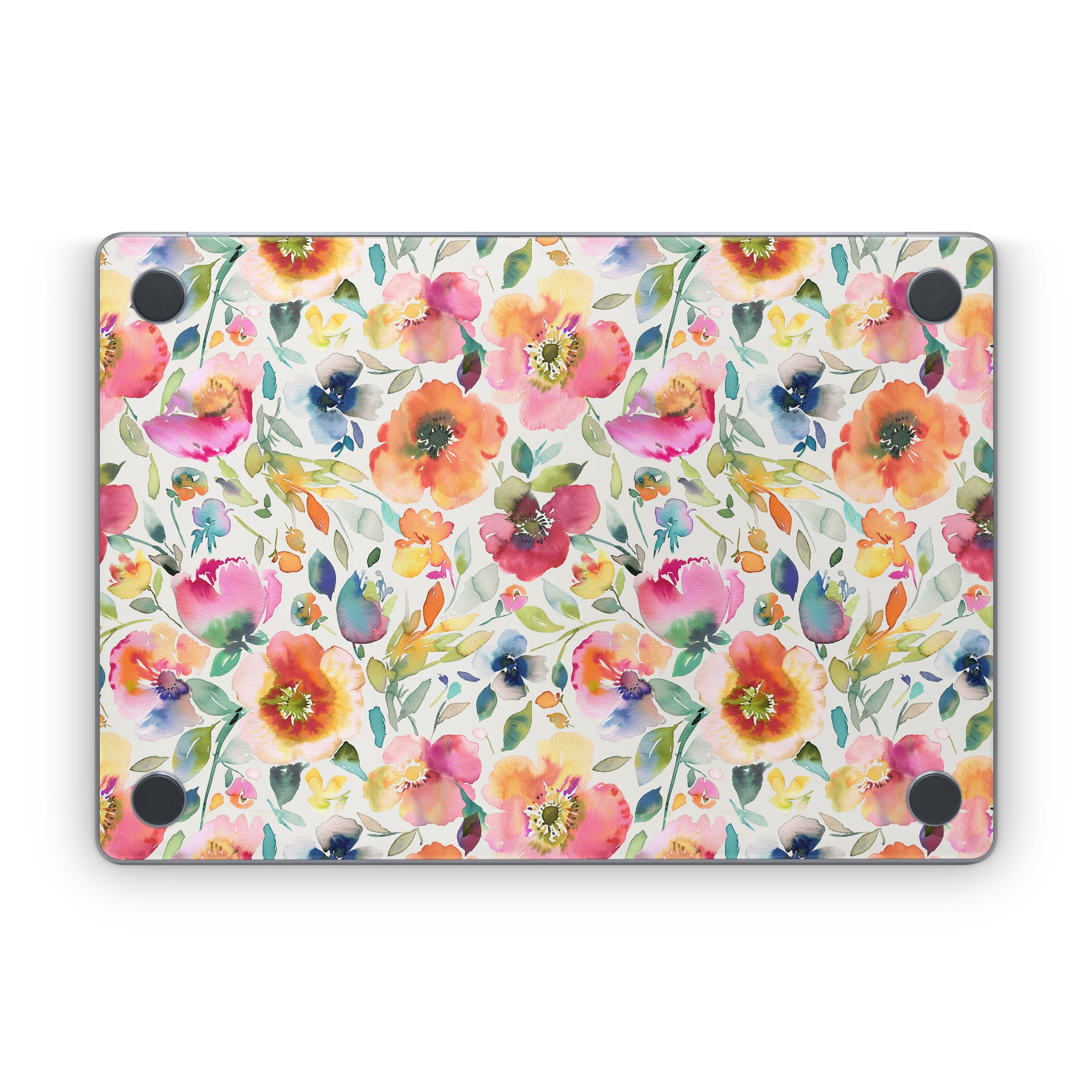 Orange Poppies - Apple MacBook Skin