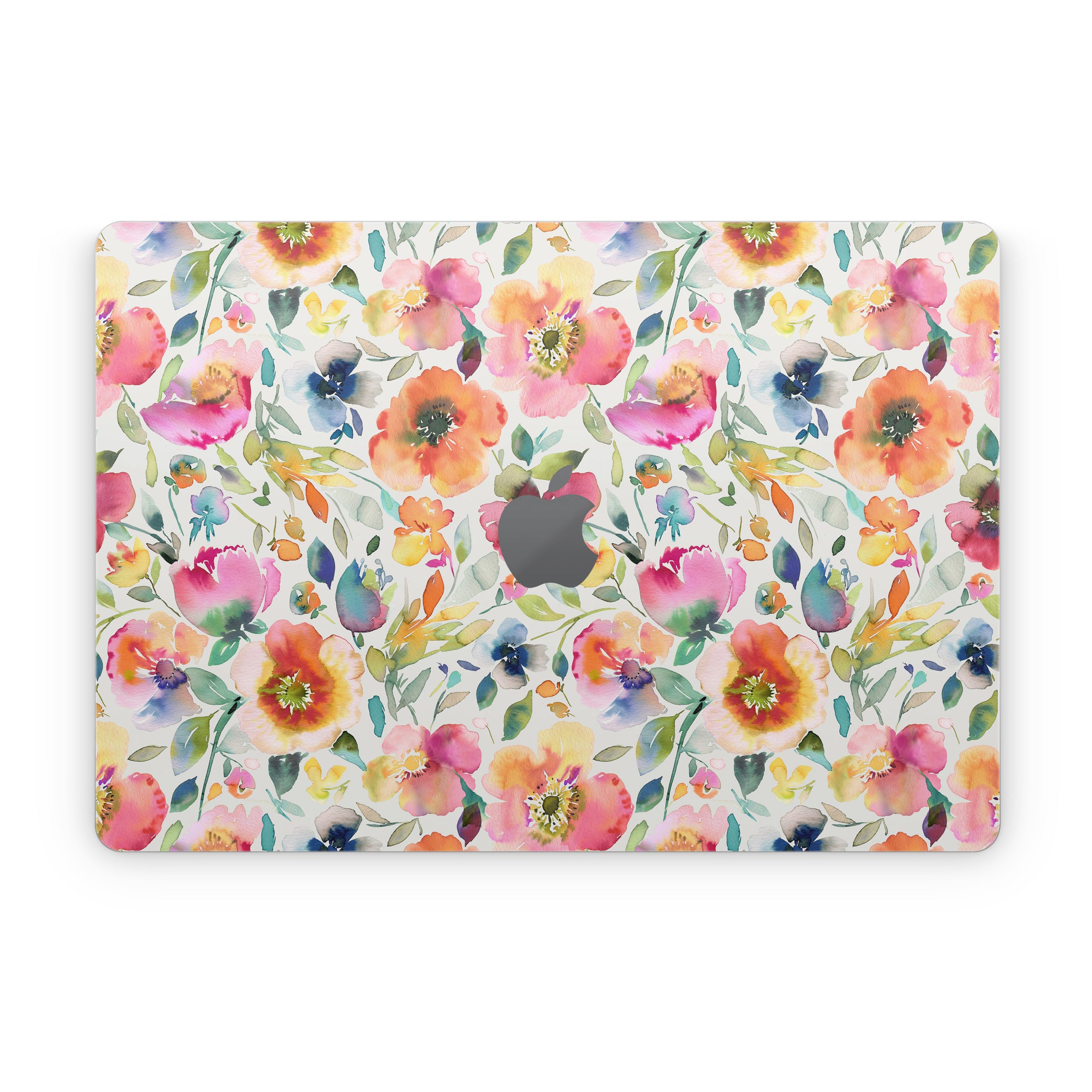 Orange Poppies - Apple MacBook Skin