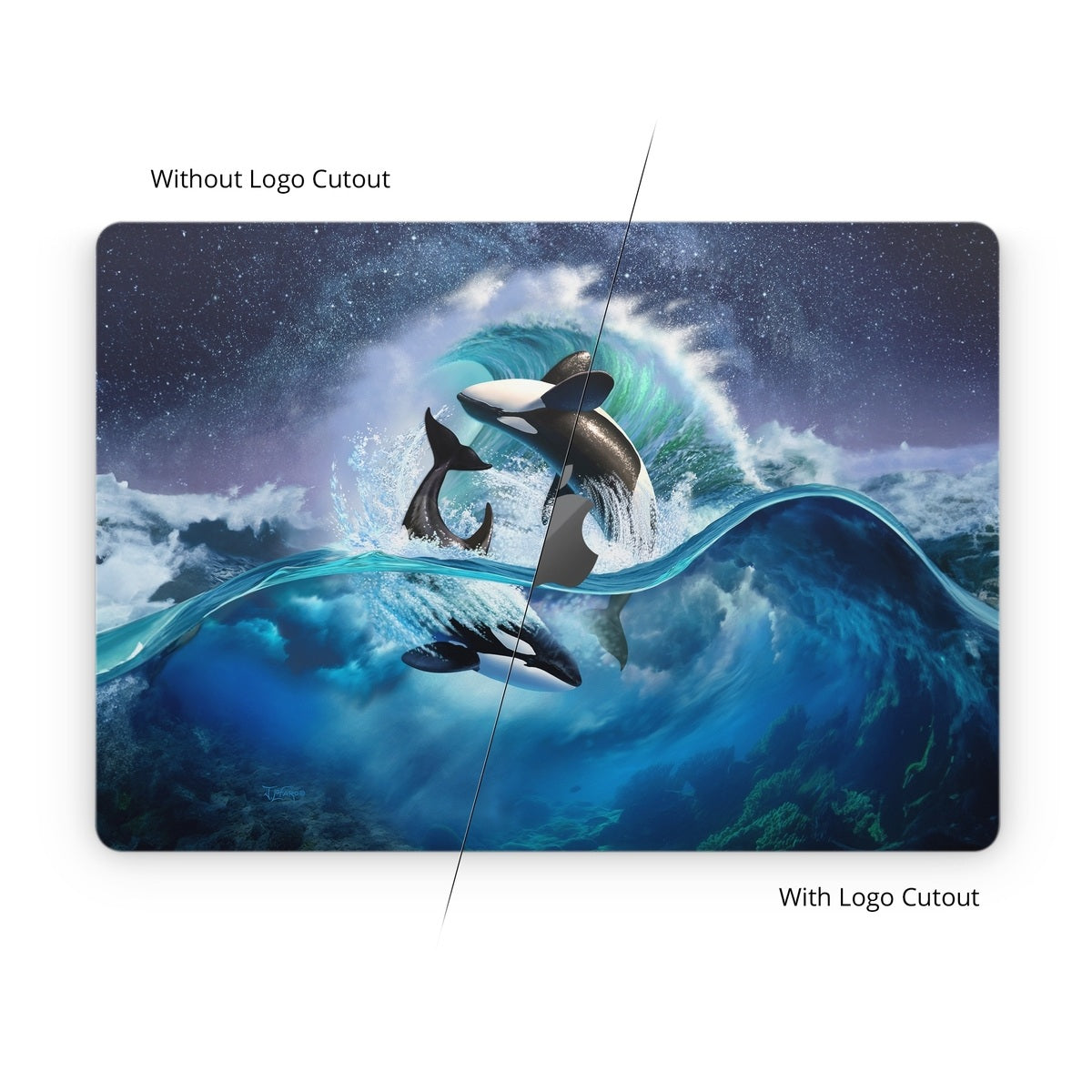 Orca Wave - Apple MacBook Skin