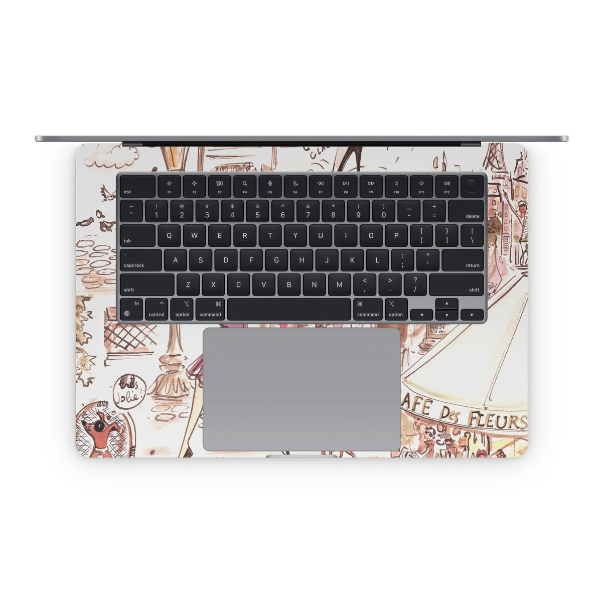 Paris Makes Me Happy - Apple MacBook Skin