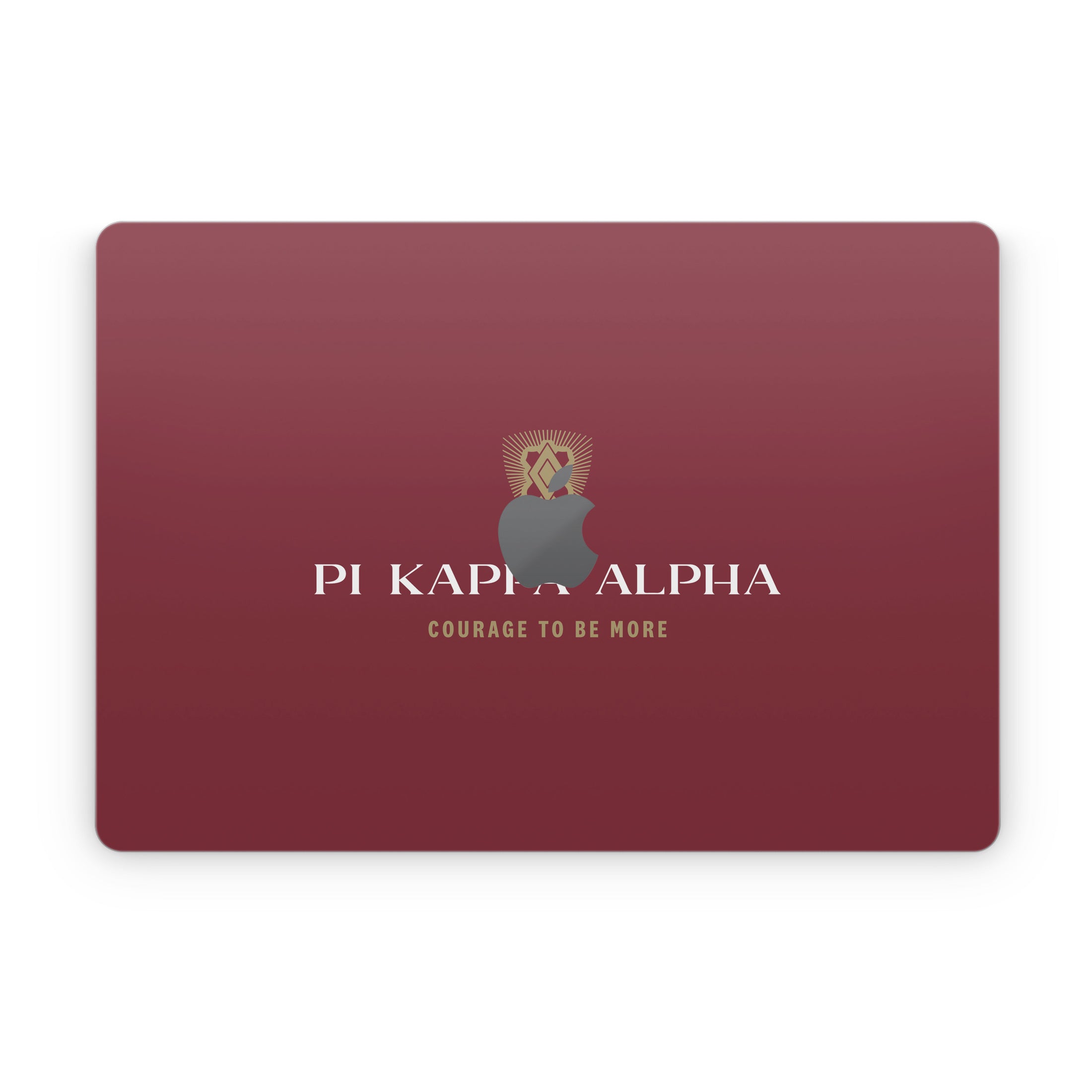 Pi Kappa Alpha Formal Logo Garnet - Apple MacBook Skin
