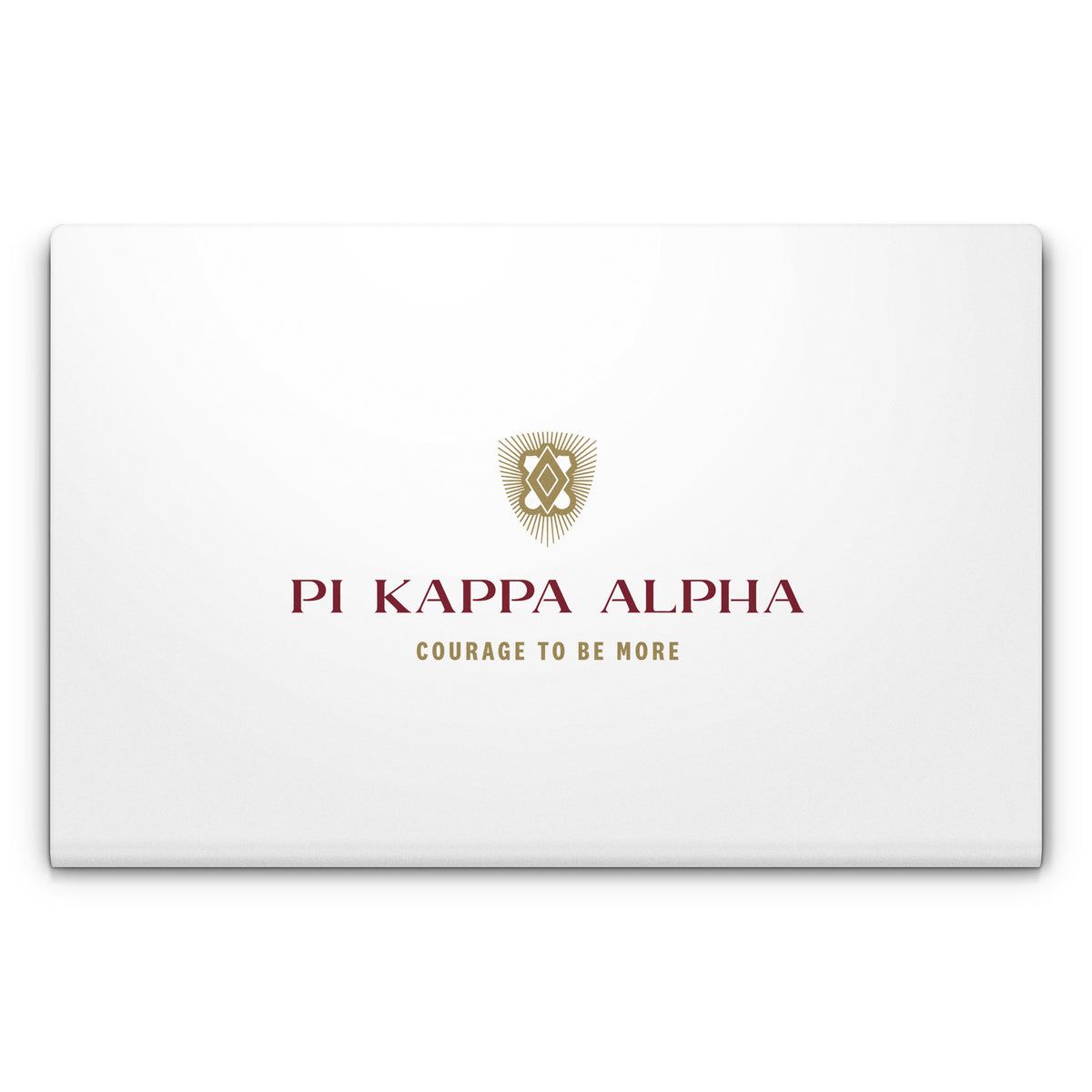 Pi Kappa Alpha Formal Logo White - Apple MacBook Skin