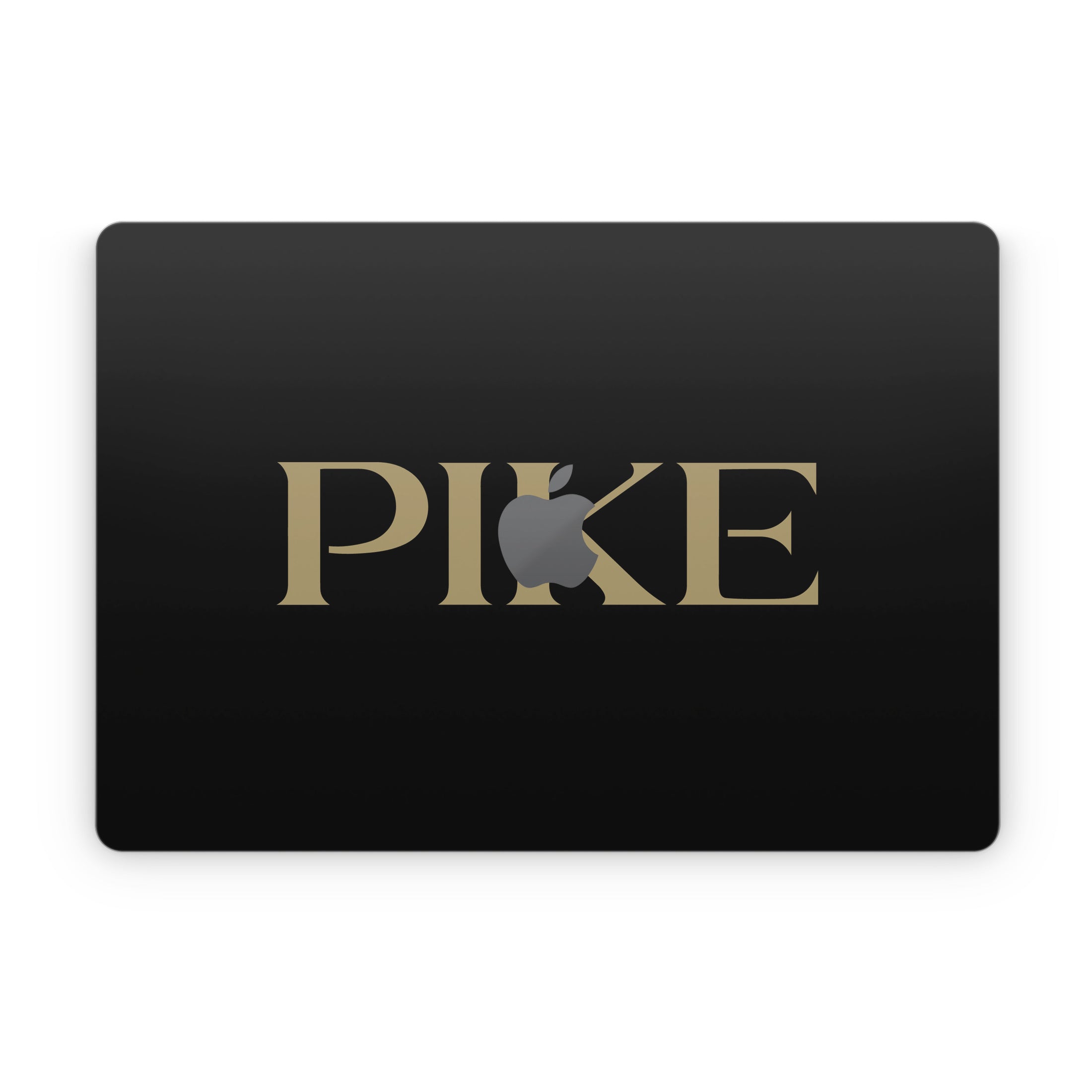 Pi Kappa Alpha PIKE Logo Black - Apple MacBook Skin