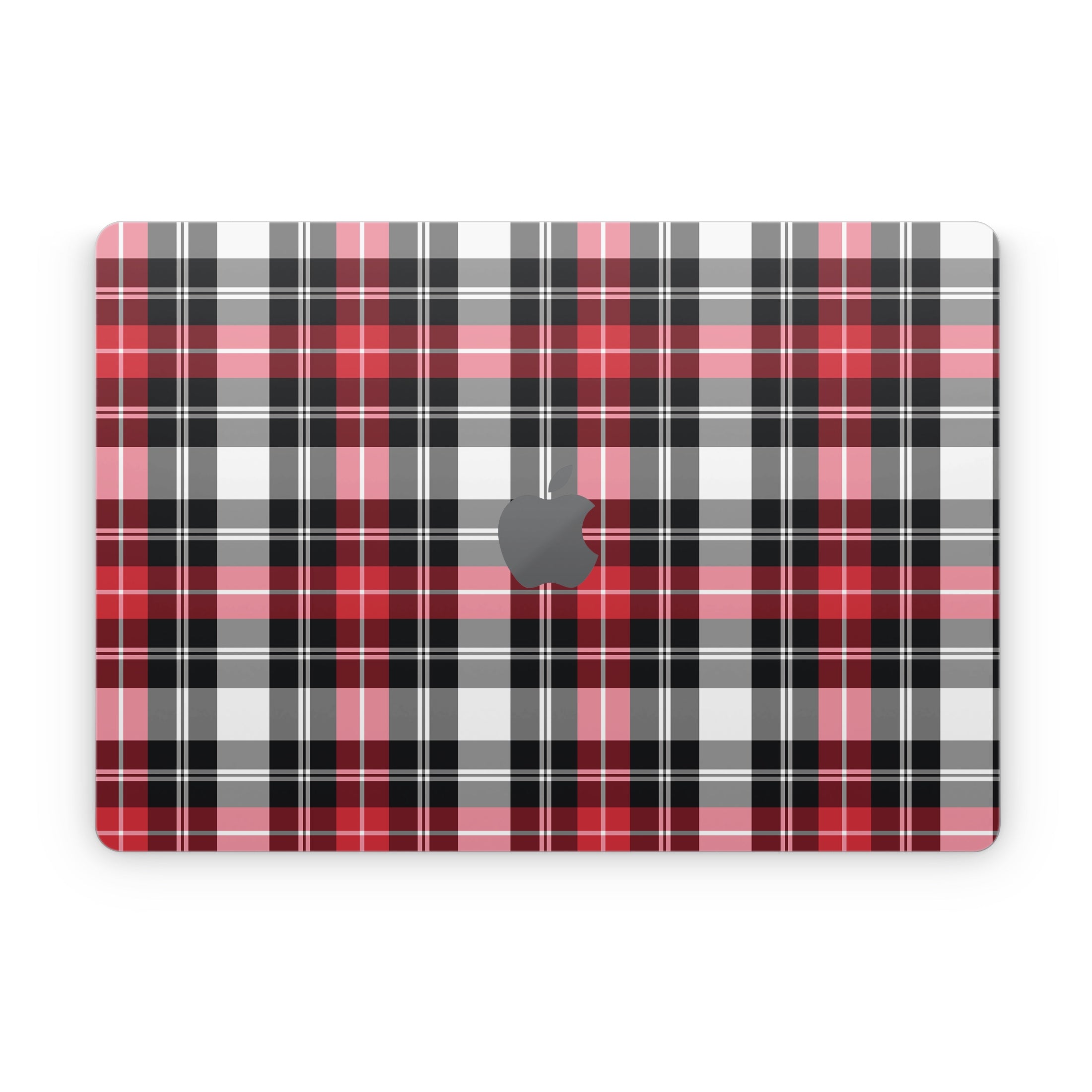 Red Plaid - Apple MacBook Skin