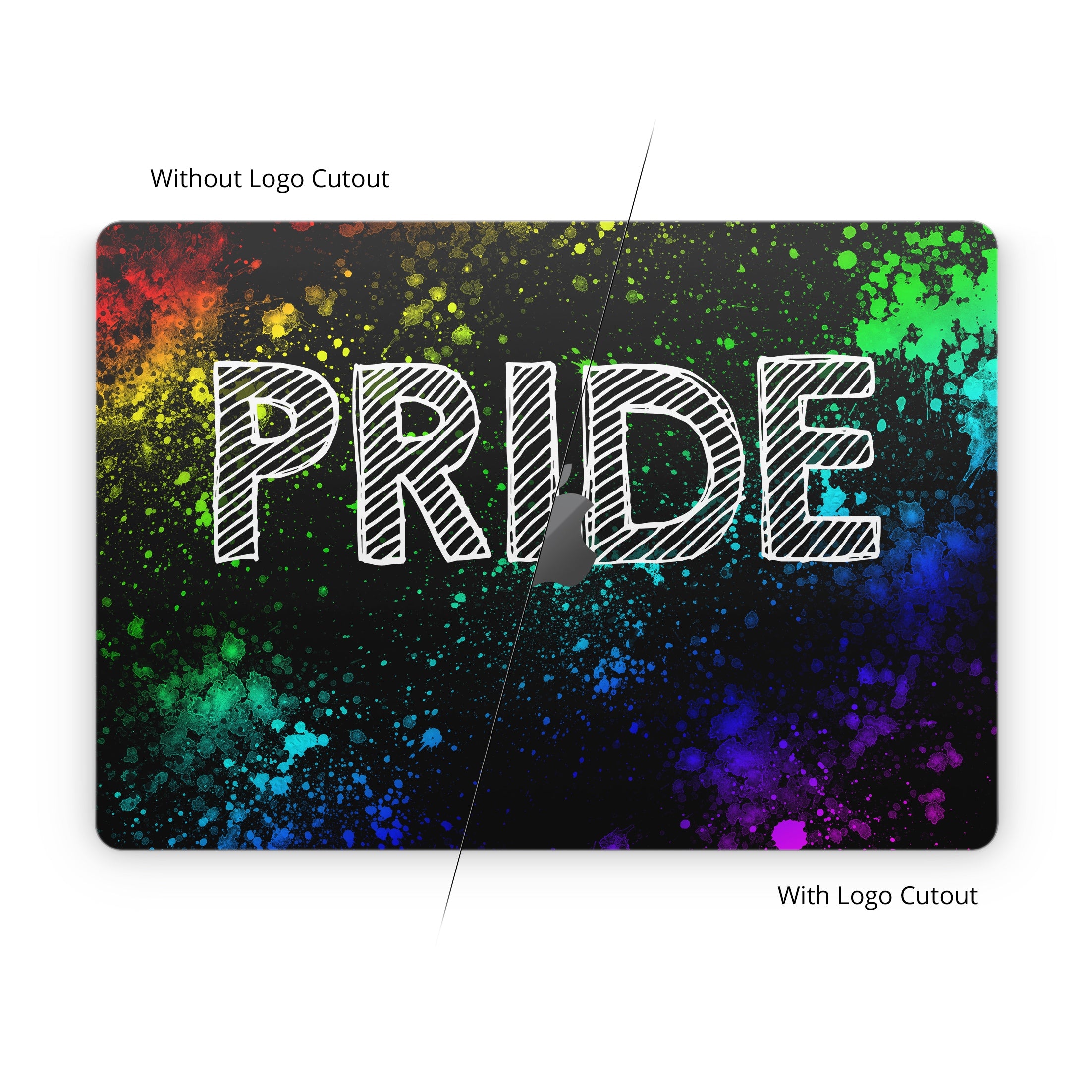 Pride Splash - Apple MacBook Skin