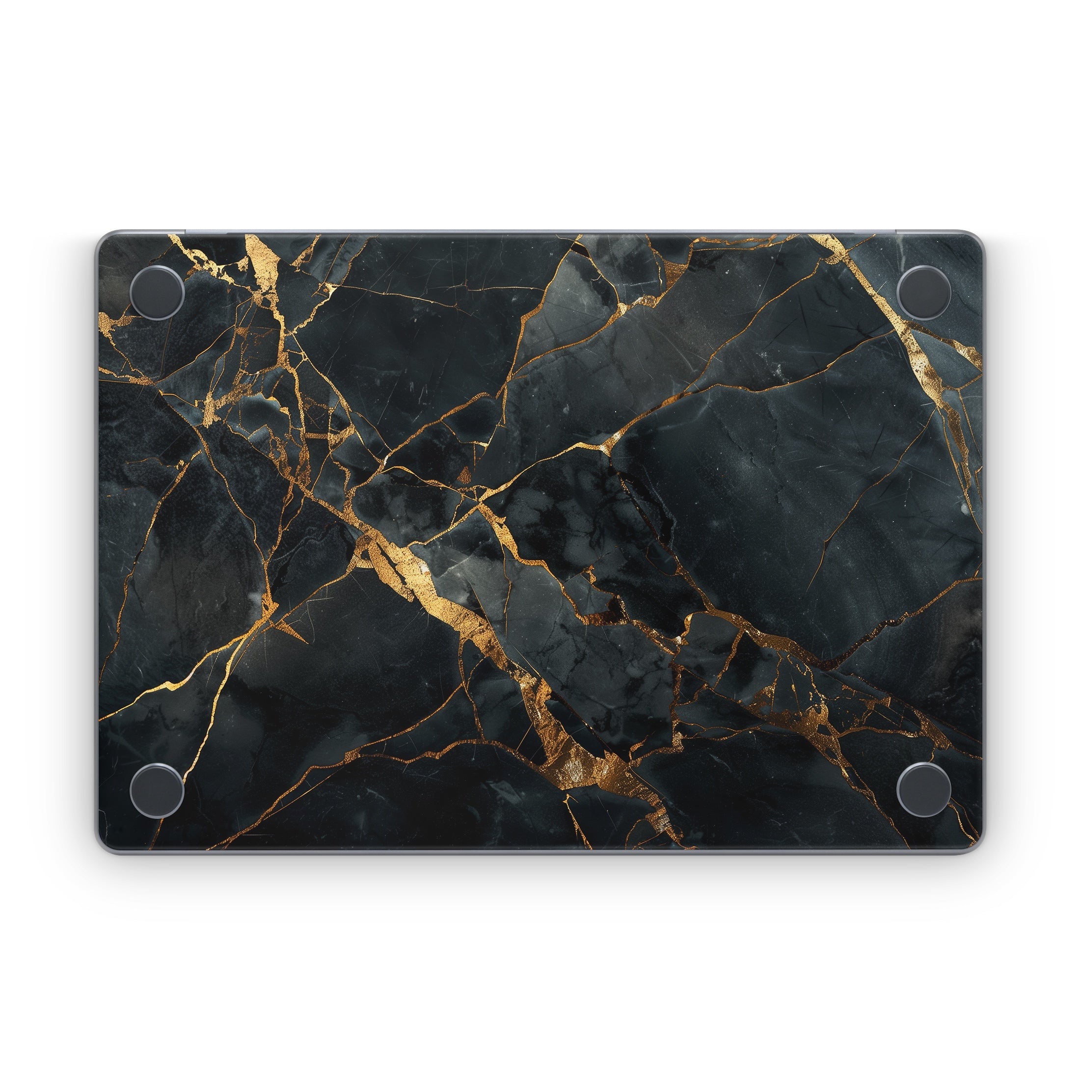 Repaired Black Marble - Apple MacBook Skin