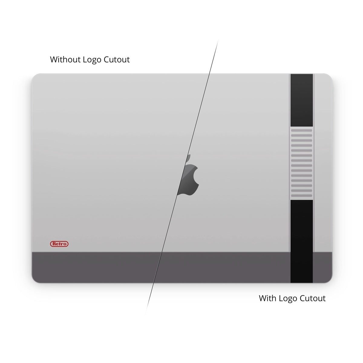 Retro Horizontal - Apple MacBook Skin