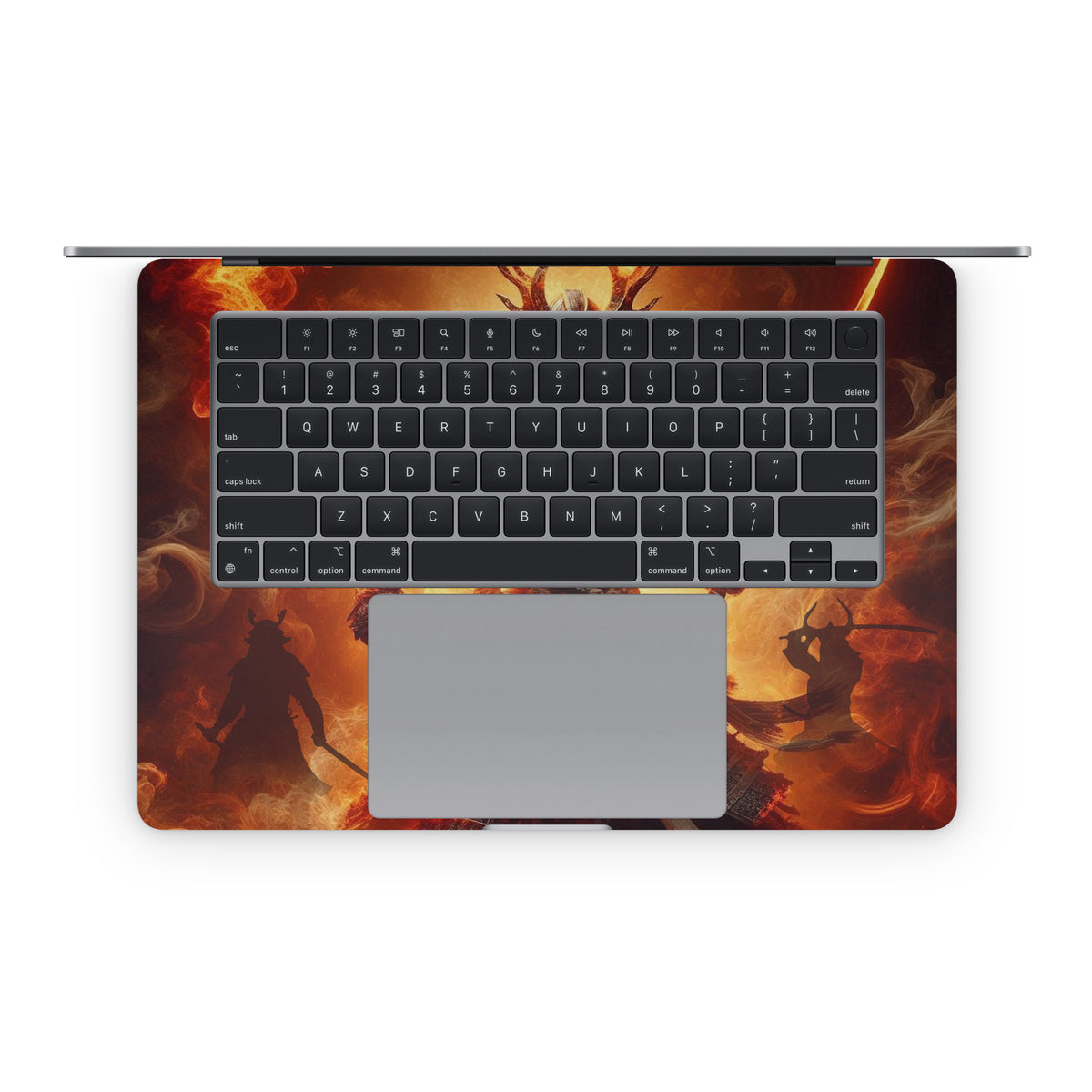 Samurai Fire - Apple MacBook Skin