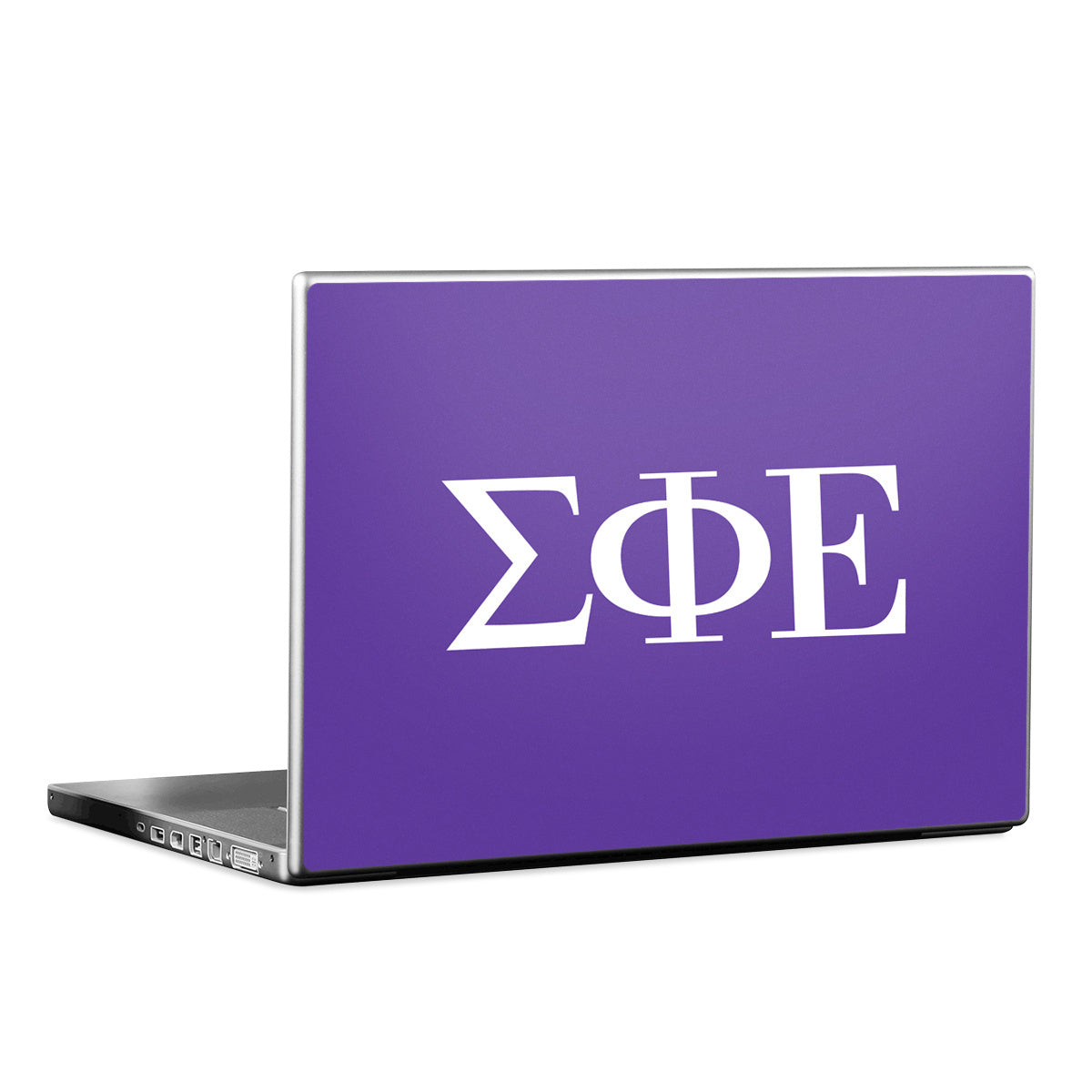Sigma Phi Epsilon Greek Letters Purple - Apple MacBook Skin