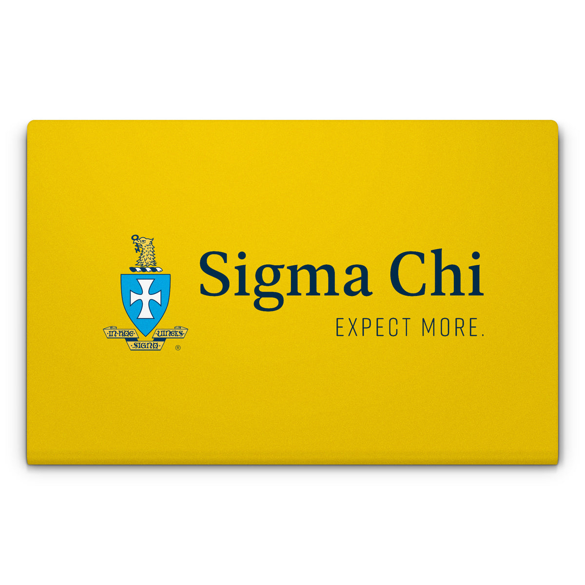 Sigma Chi Logo Gold - Apple MacBook Skin