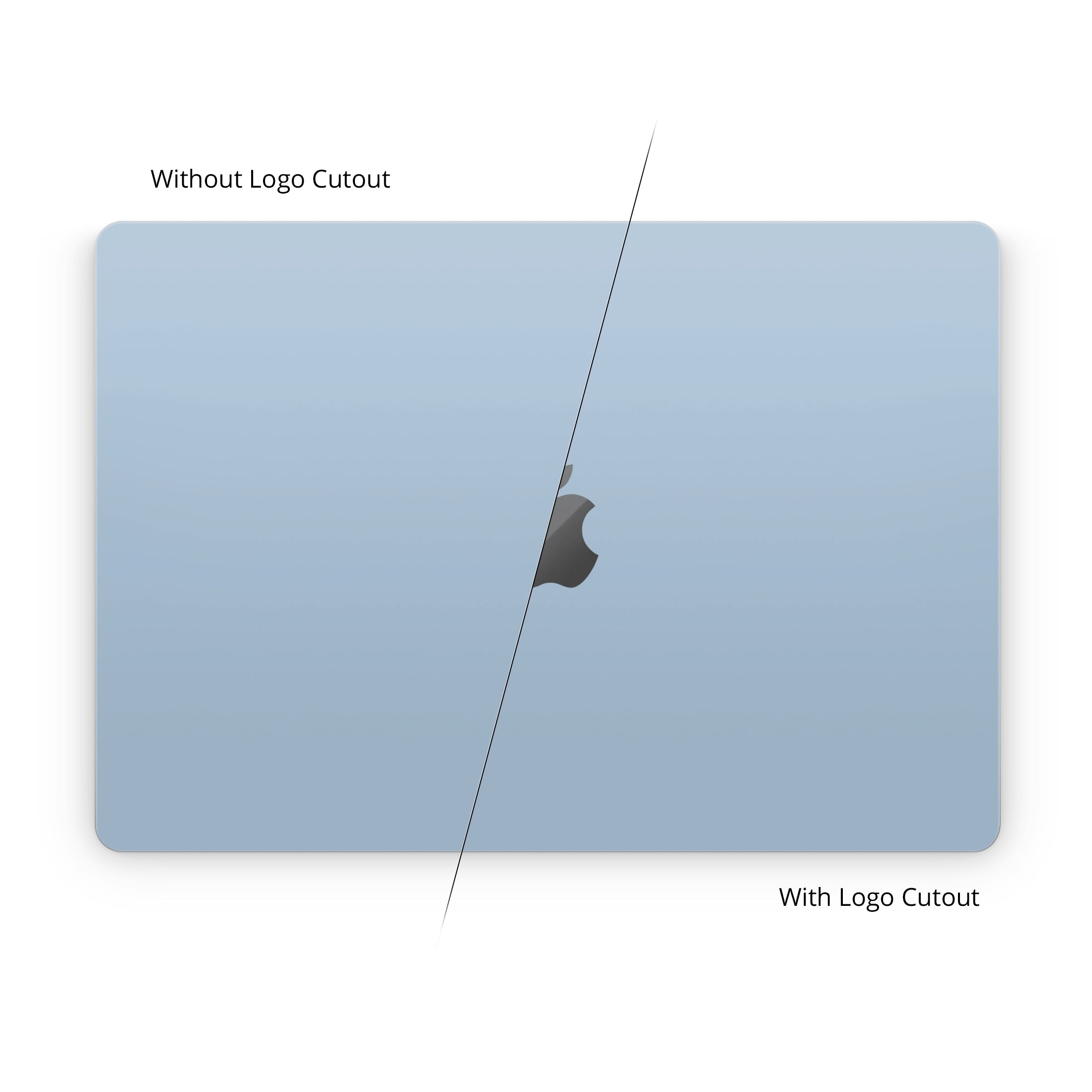 Solid State Blue Mist - Apple MacBook Skin