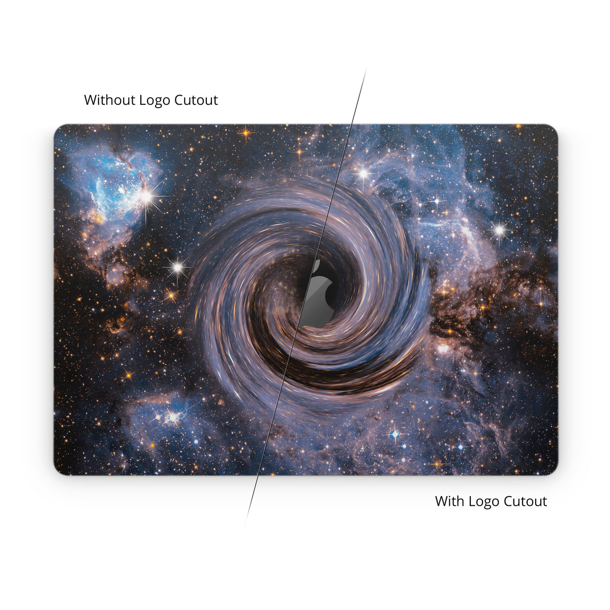 Through the Black Hole - Apple MacBook Skin