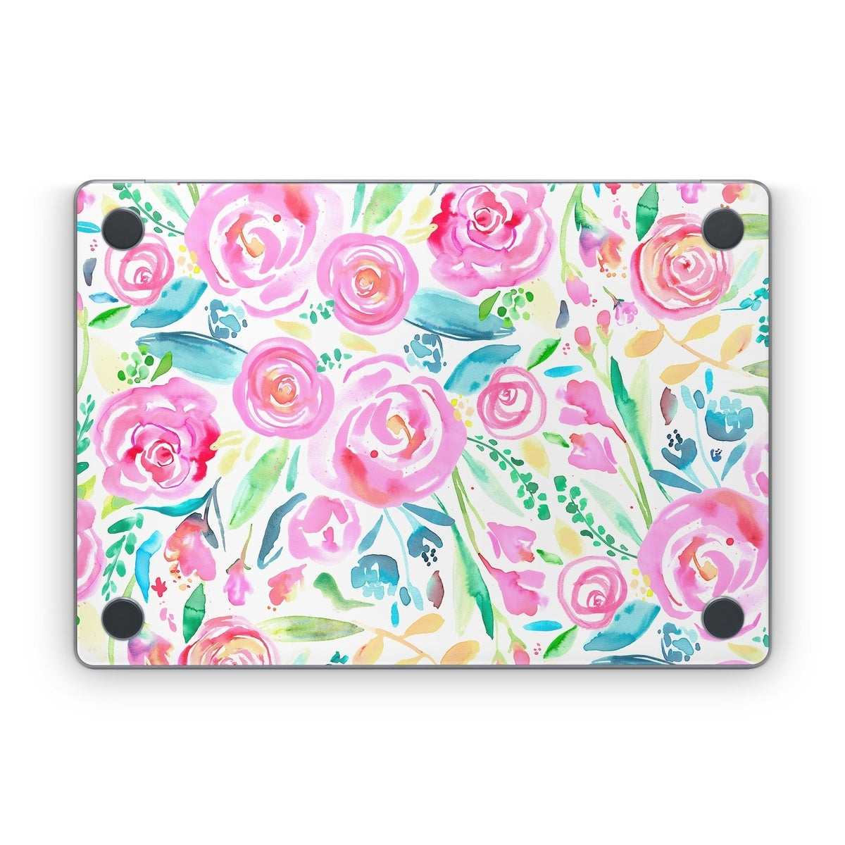 Watercolor Roses - Apple MacBook Skin