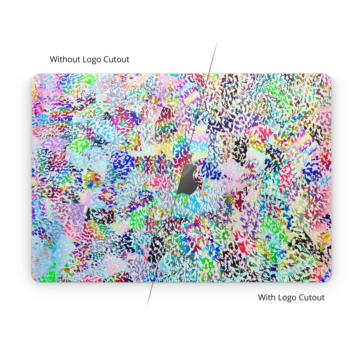 White Etching - Apple MacBook Skin