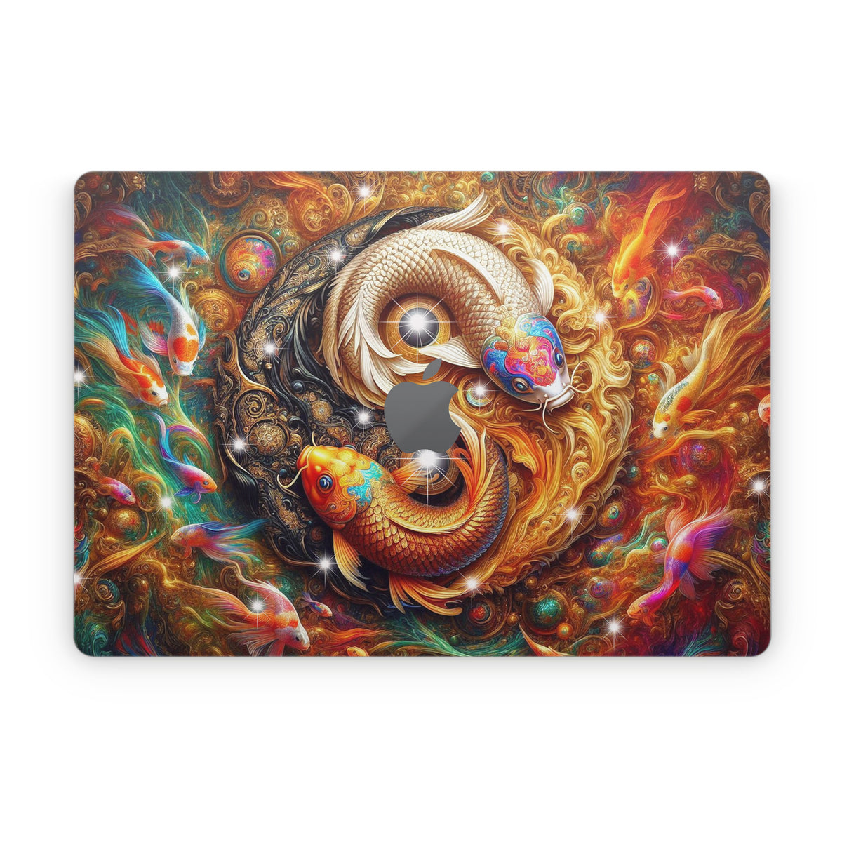 Yin Yang Koi - Apple MacBook Skin
